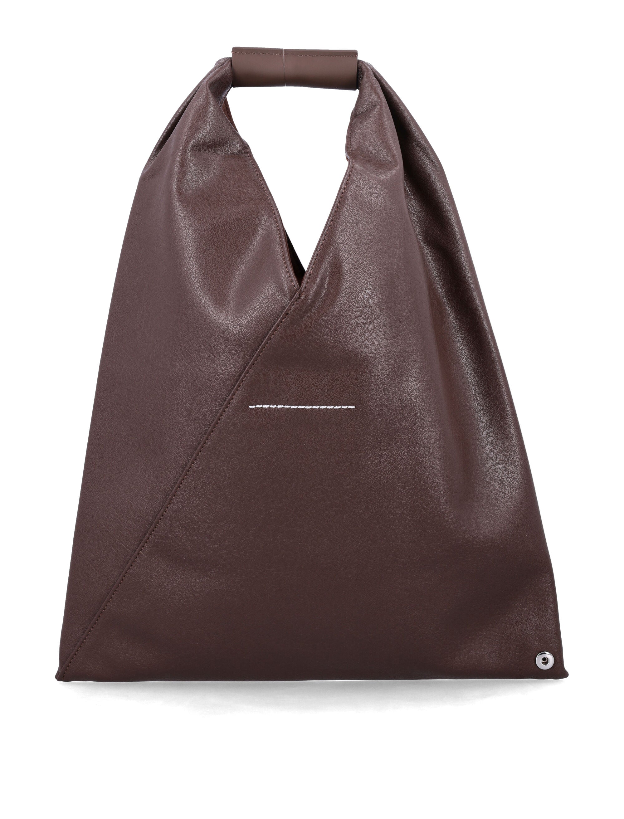 Maison Margiela Japanese Classic Small faux leather bag Brown Polyurethane Tote