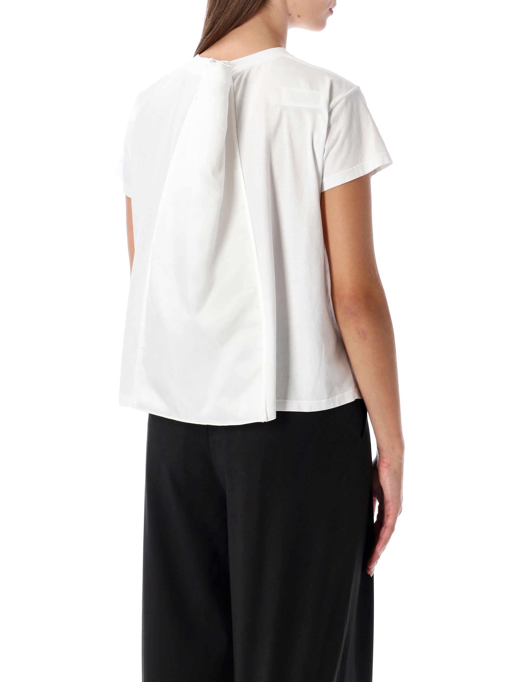 MM6 Maison Margiela cotton jersey t-shirt White Insert