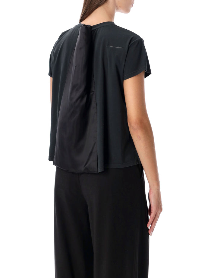 MM6 Maison Margiela cotton jersey t-shirt Black Insert