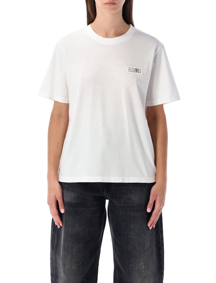 MM6 Cotton Logo T-Shirt White