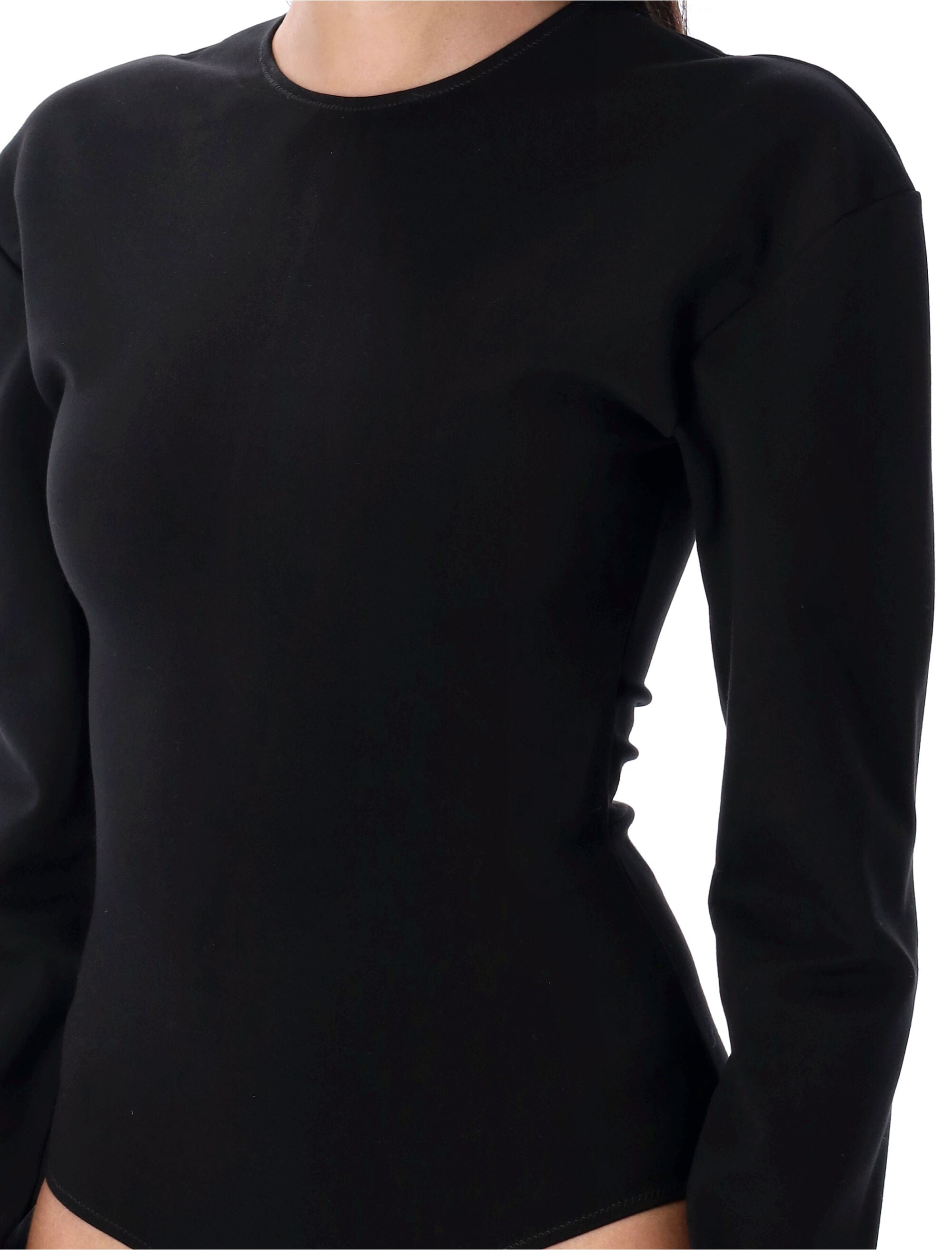 LS bodysuit Black Viscose
