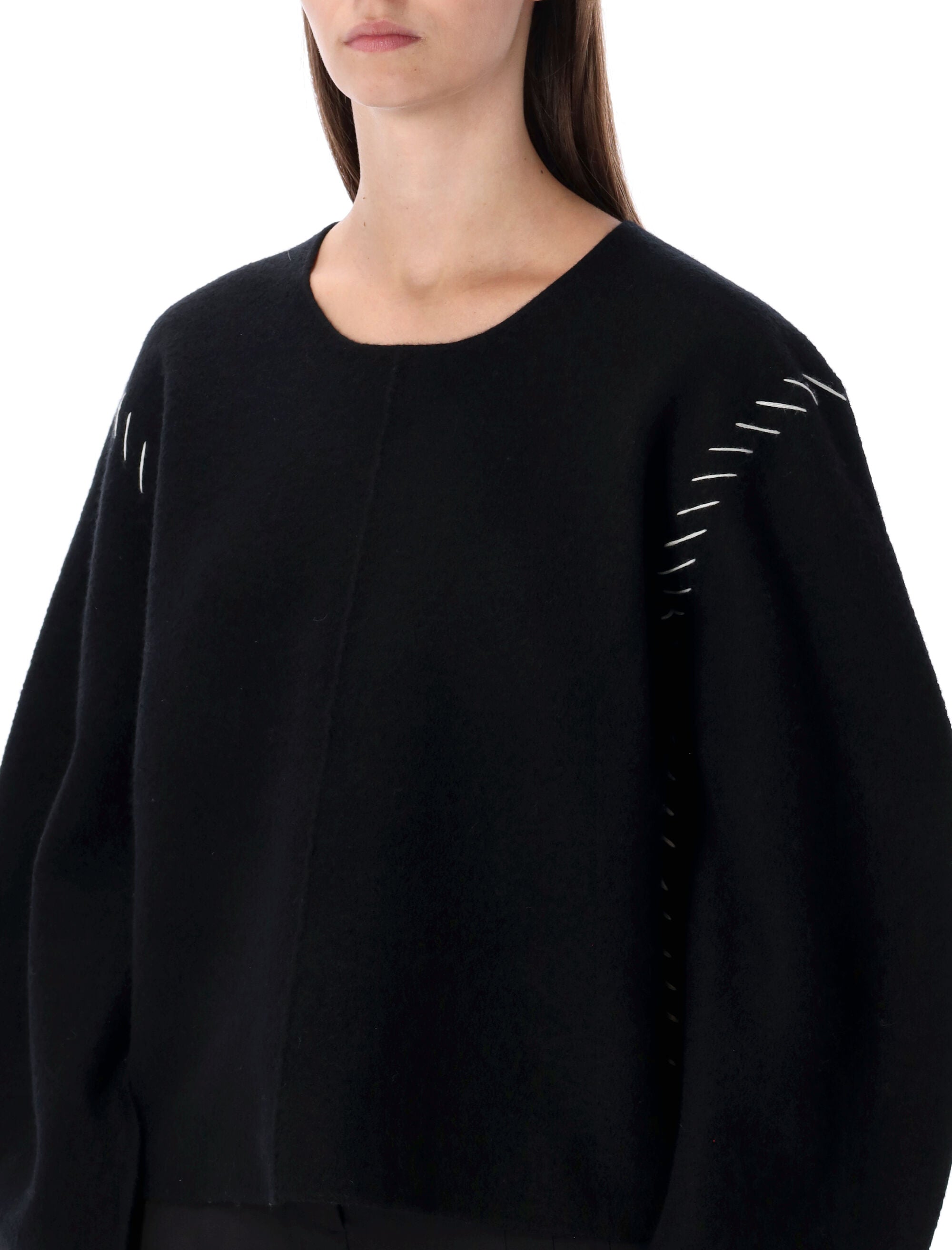 The Garment Oslo Black Wool Sweater
