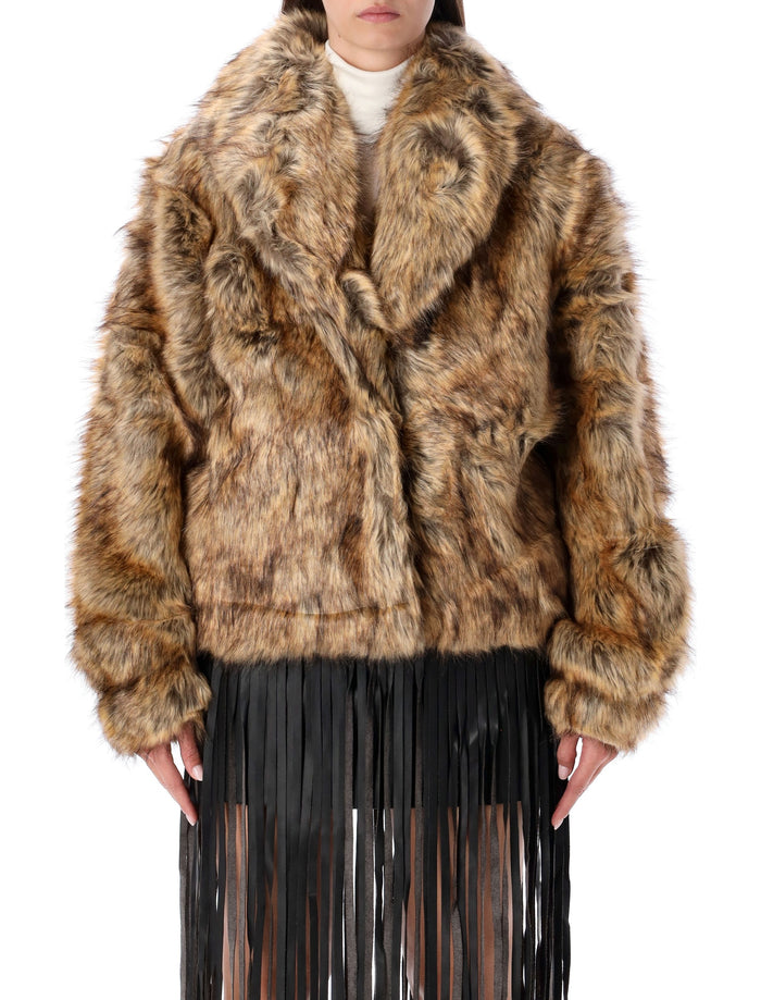 The Garment Damiy oversized coat Brown Acrylic