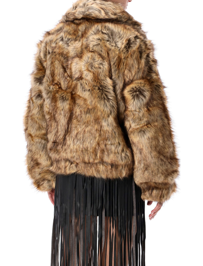 The Garment Damiy oversized coat Brown Acrylic