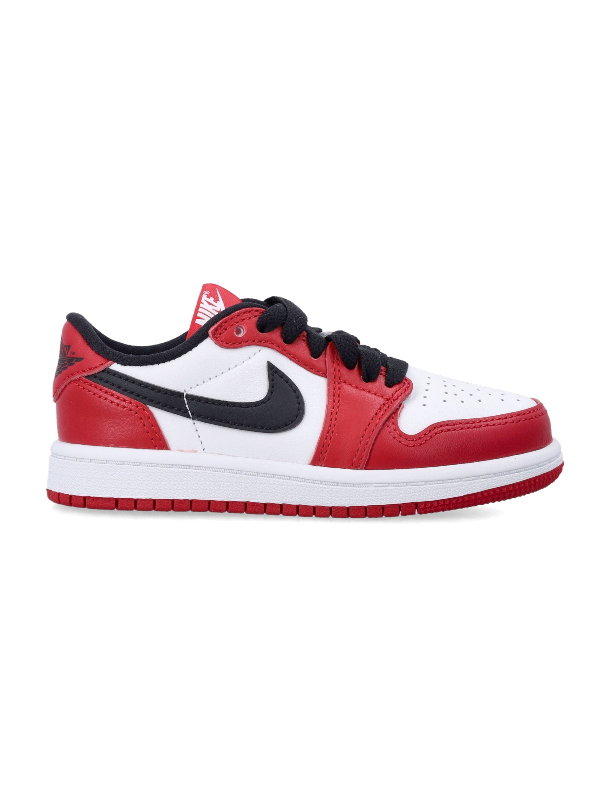 Younger Kids Nike Air Jordan 1 Low Og Chicago Sneakers Red/black/white Leather Sole