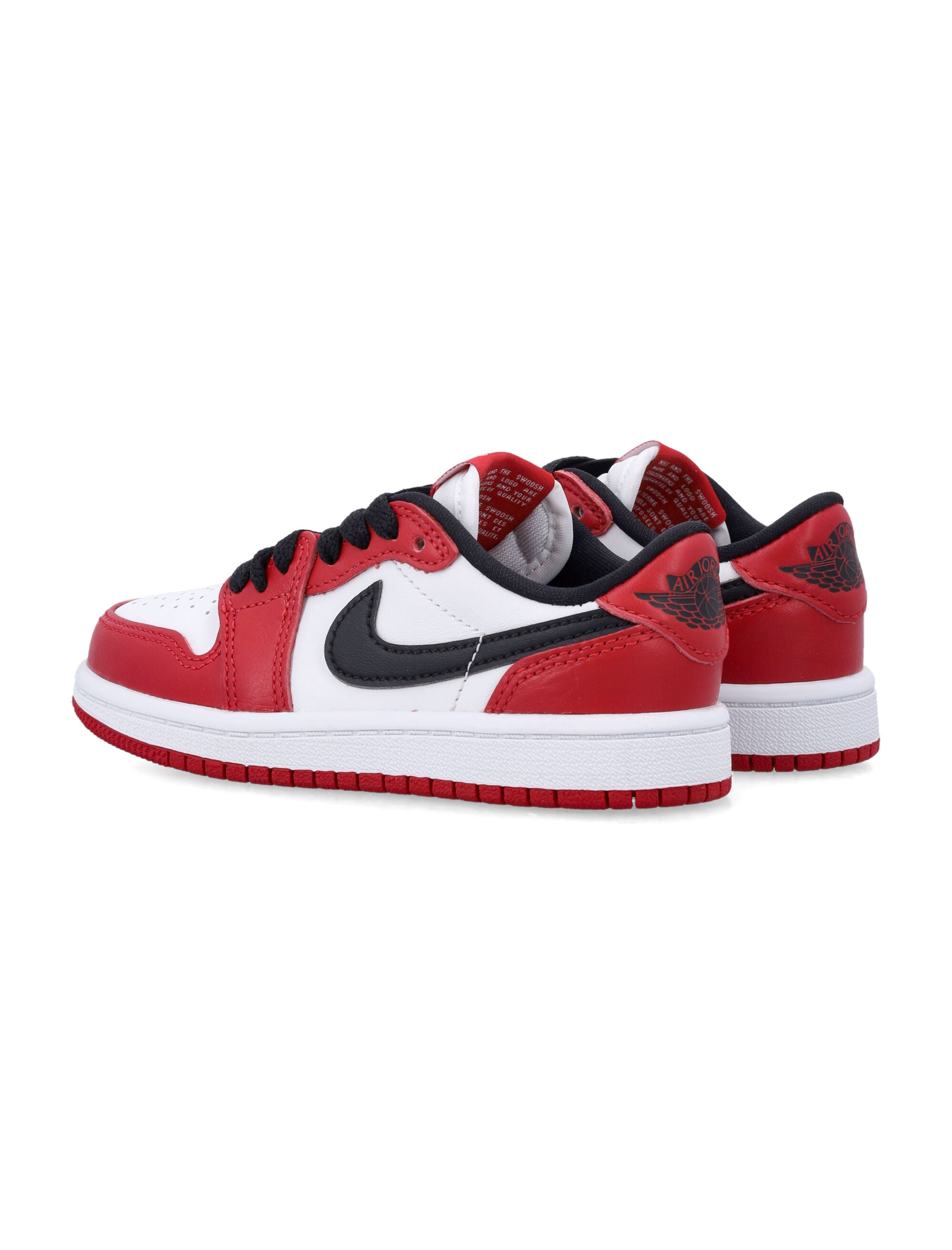 Younger Kids Nike Air Jordan 1 Low Og Chicago Sneakers Red/black/white Leather Sole