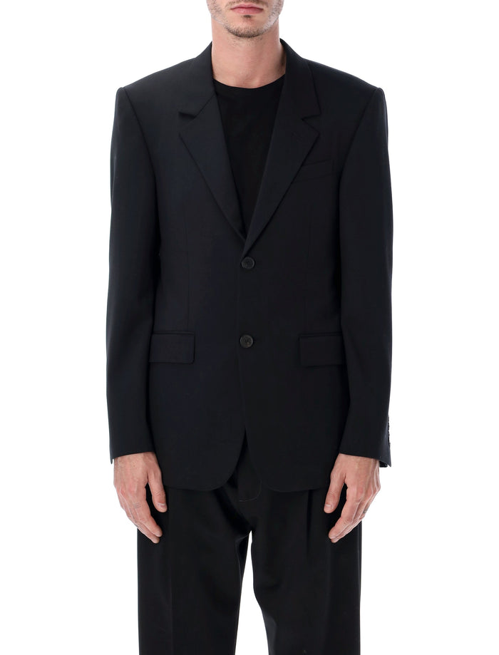 Balenciaga black wool tailored blazer New Lining