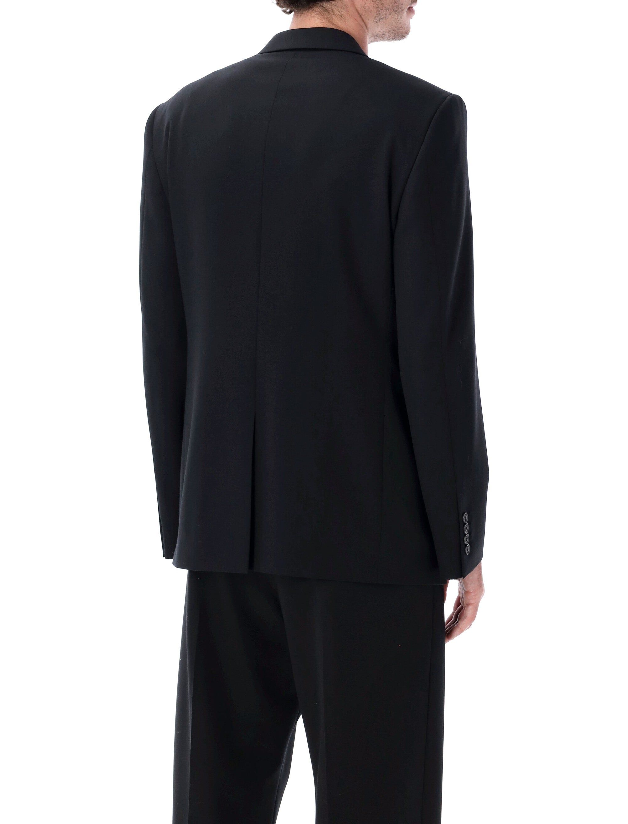 Balenciaga black wool tailored blazer New Lining