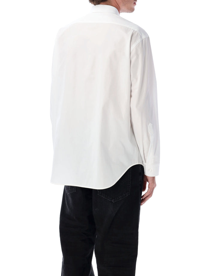 Balenciaga White Poplin Standard Shirt Cotton