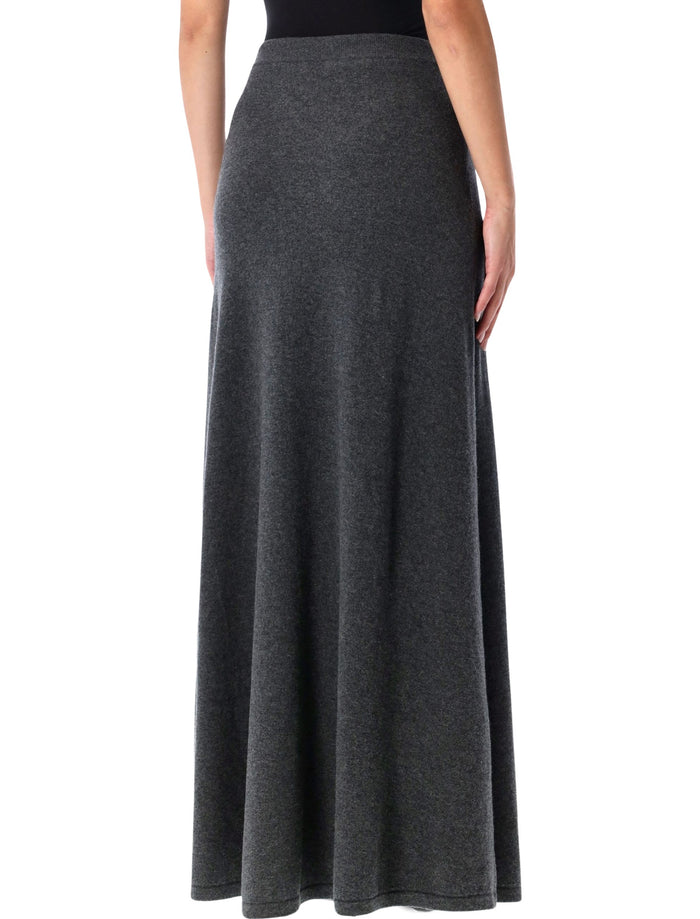 Balenciaga wool maxi skirt Dark Heather