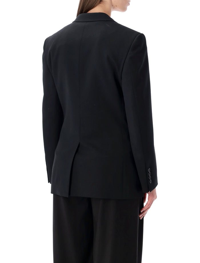 Balenciaga Standard single-breasted tailored blazer in black New Wool Lining