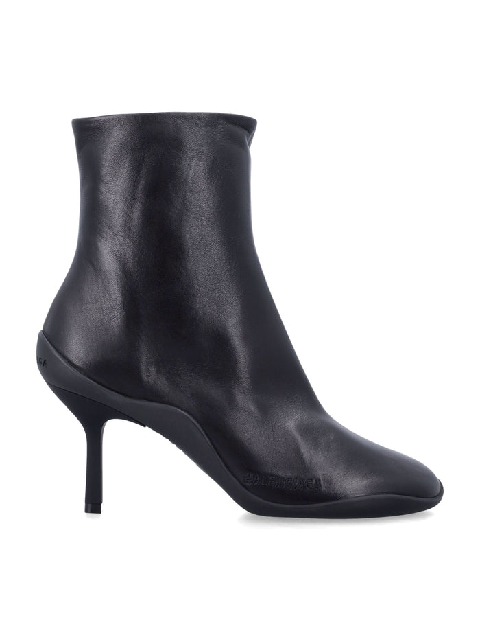 Balenciaga Shibuya bootie in shiny sheepskin Black Goat Skin Boot