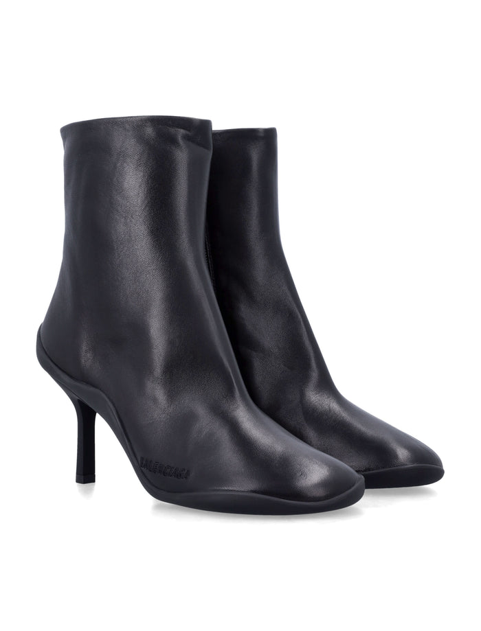 Balenciaga Shibuya bootie in shiny sheepskin Black Goat Skin Boot