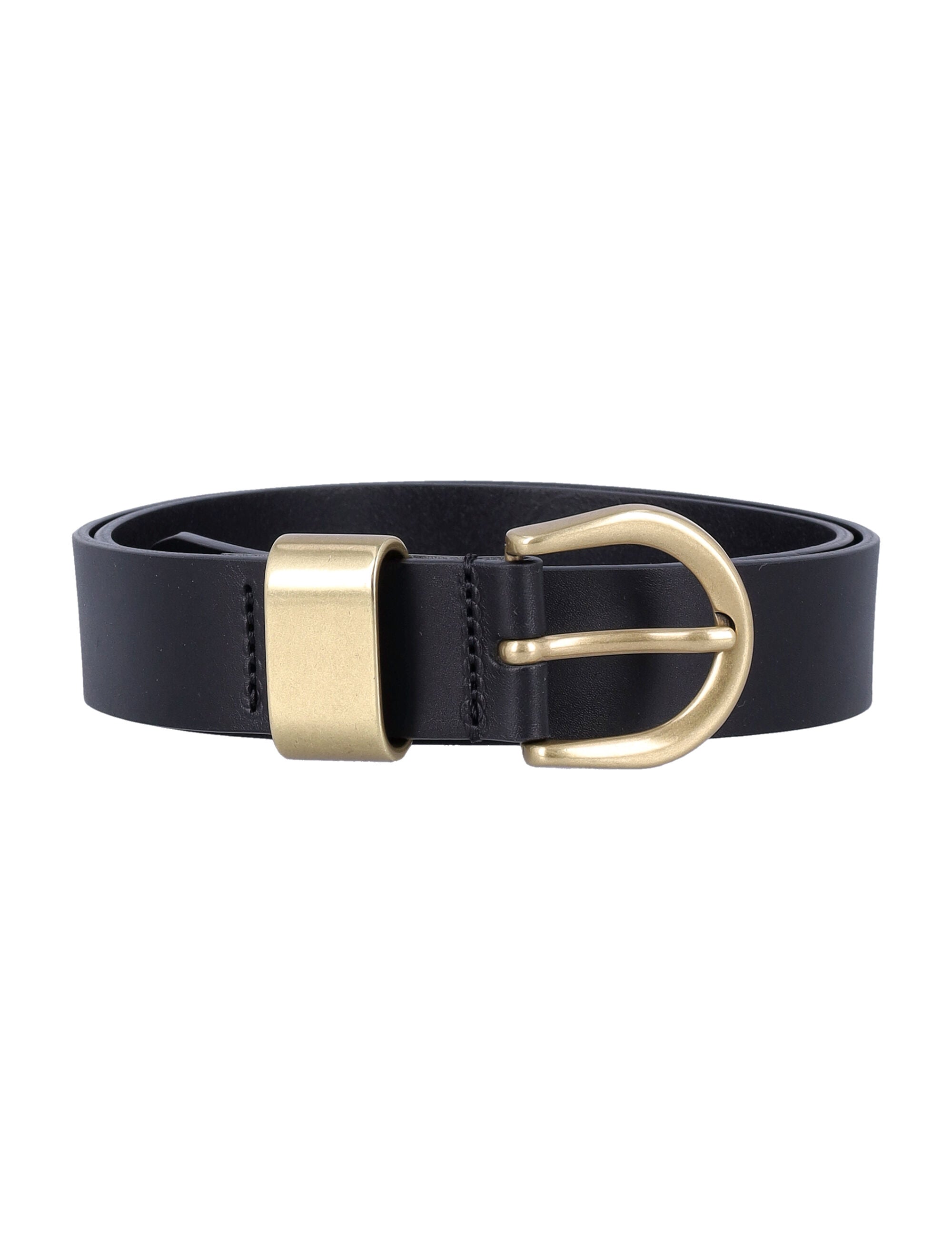 Sessùn Miloa Leather Belt Black Cow