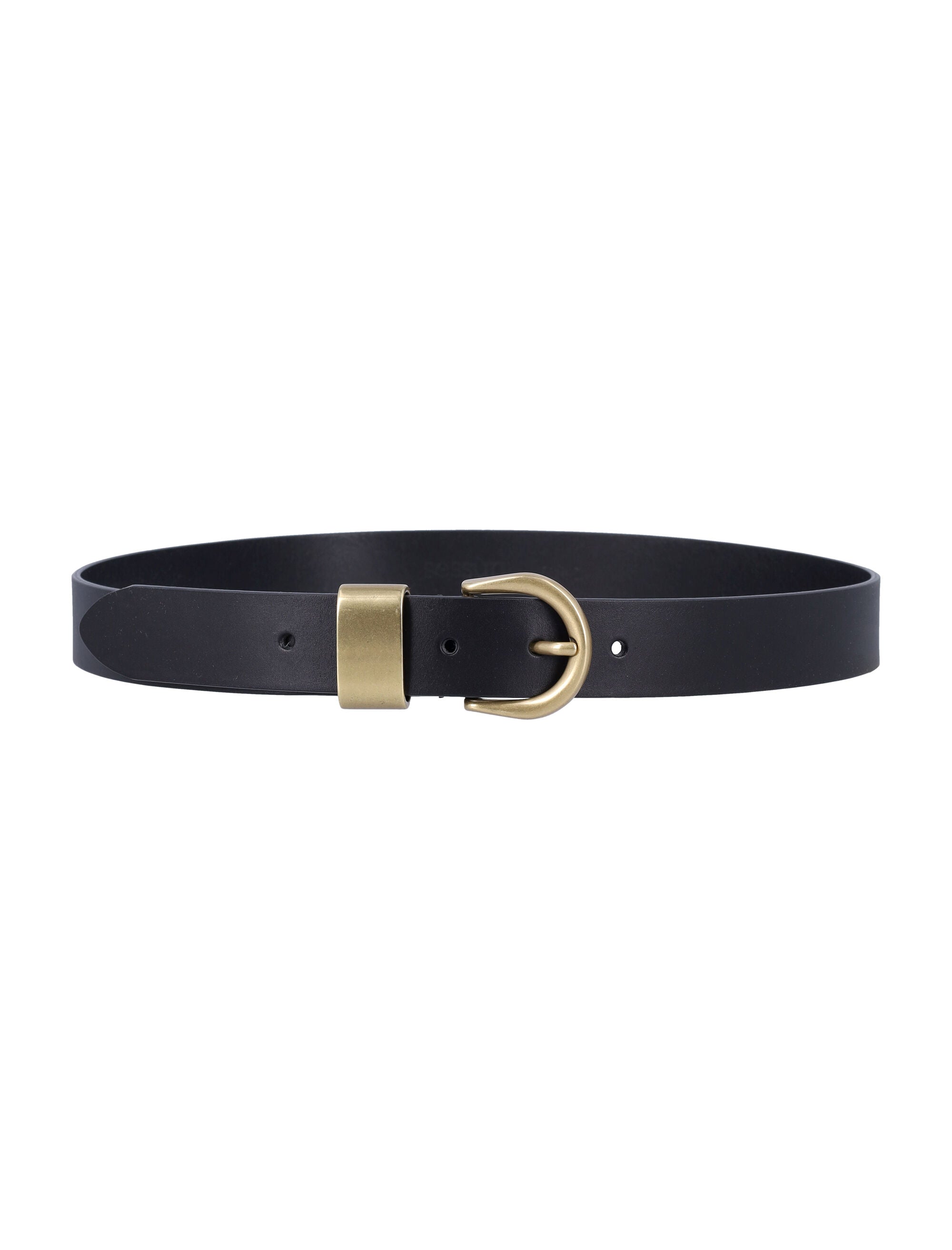 Sessùn Miloa Leather Belt Black Cow