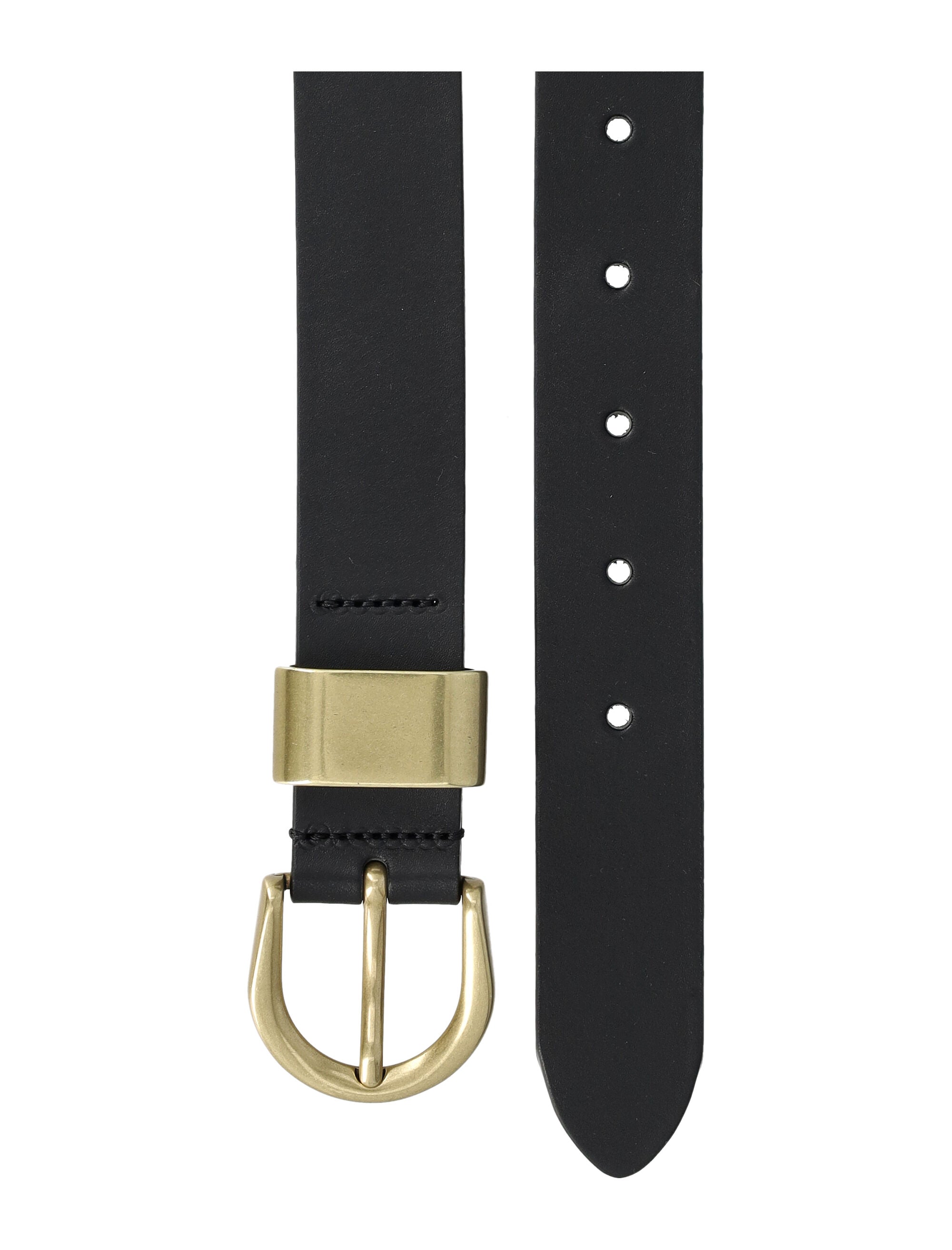 Sessùn Miloa Leather Belt Black Cow