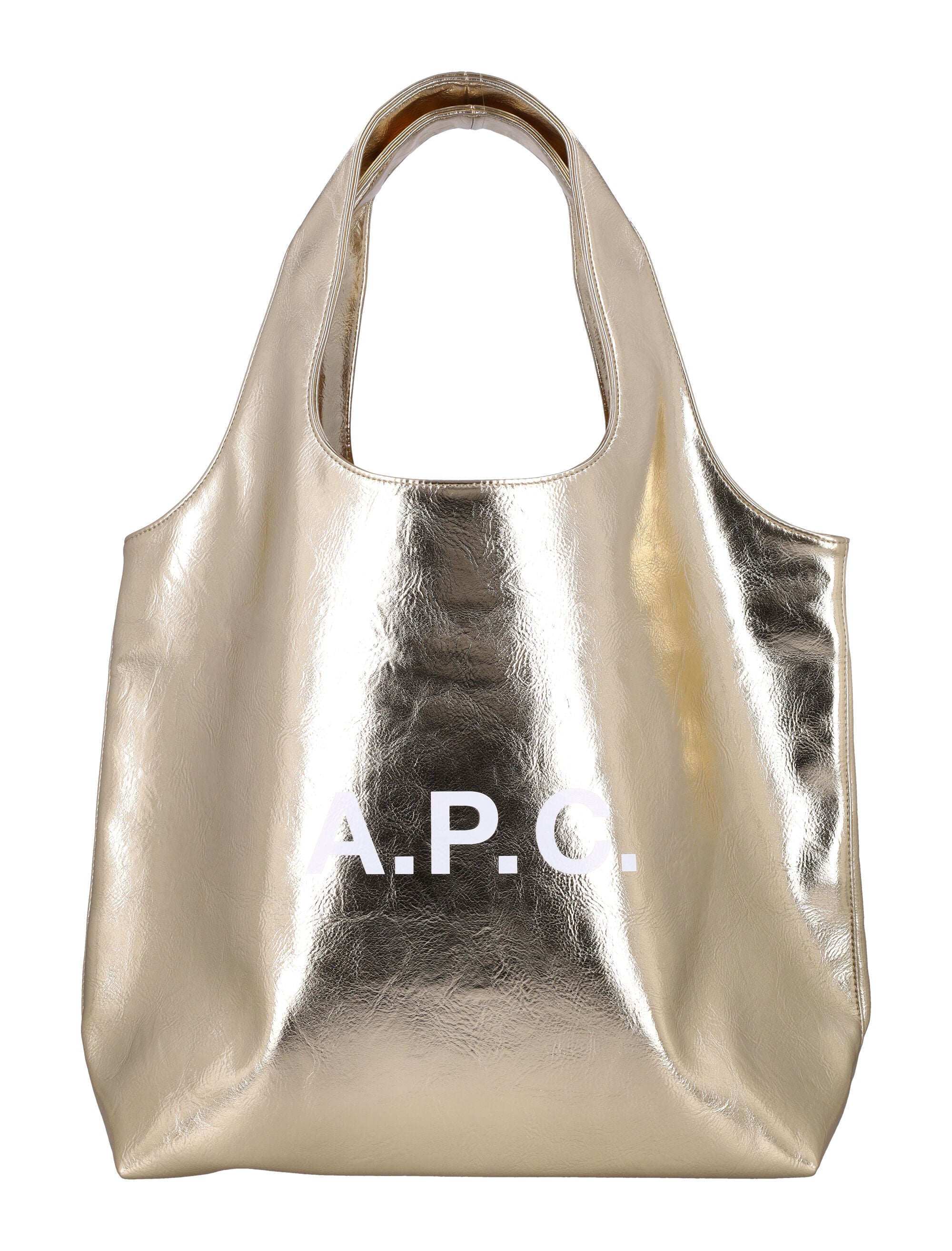 Ninon tote bag Gold Polyurethane
