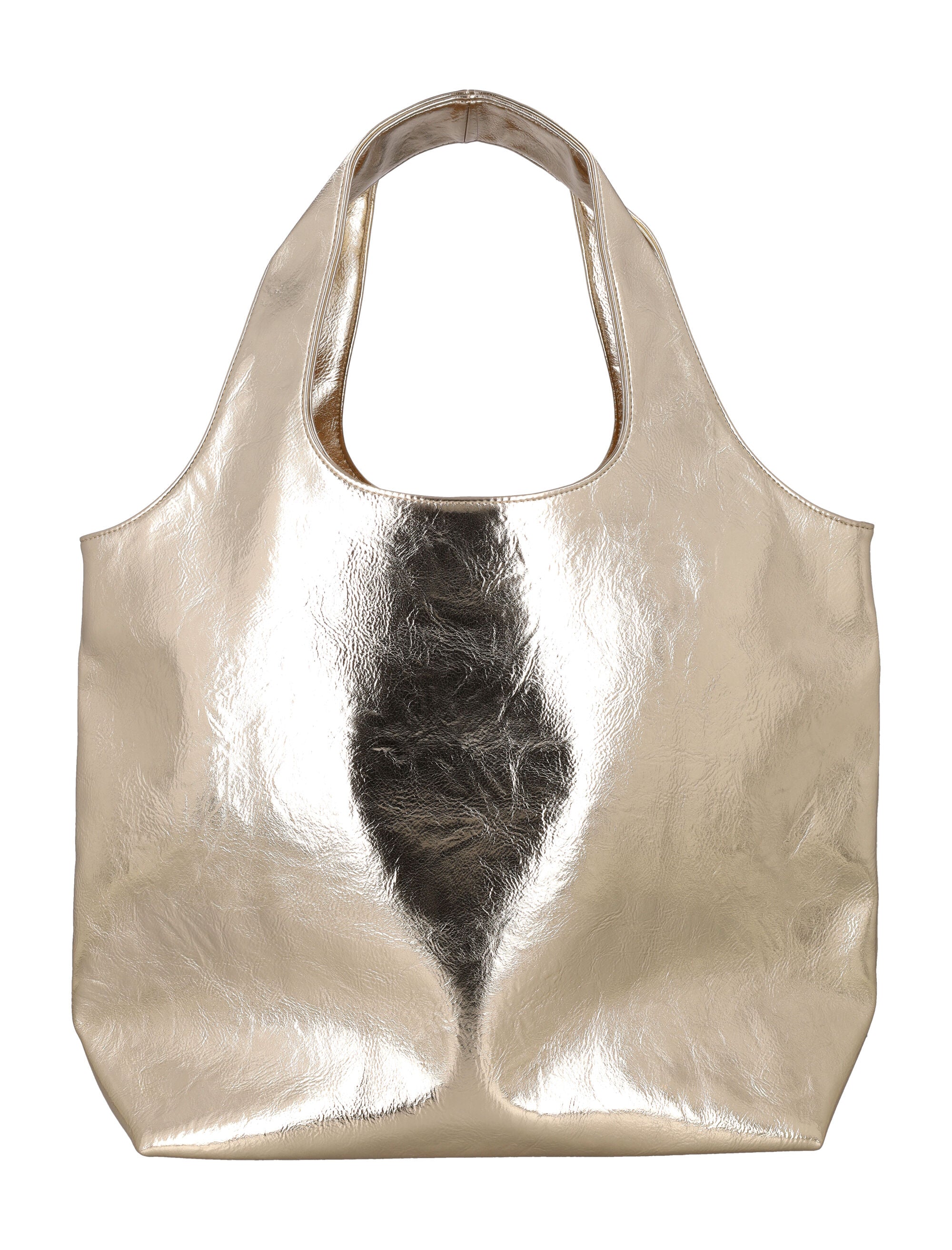 Ninon tote bag Gold Polyurethane