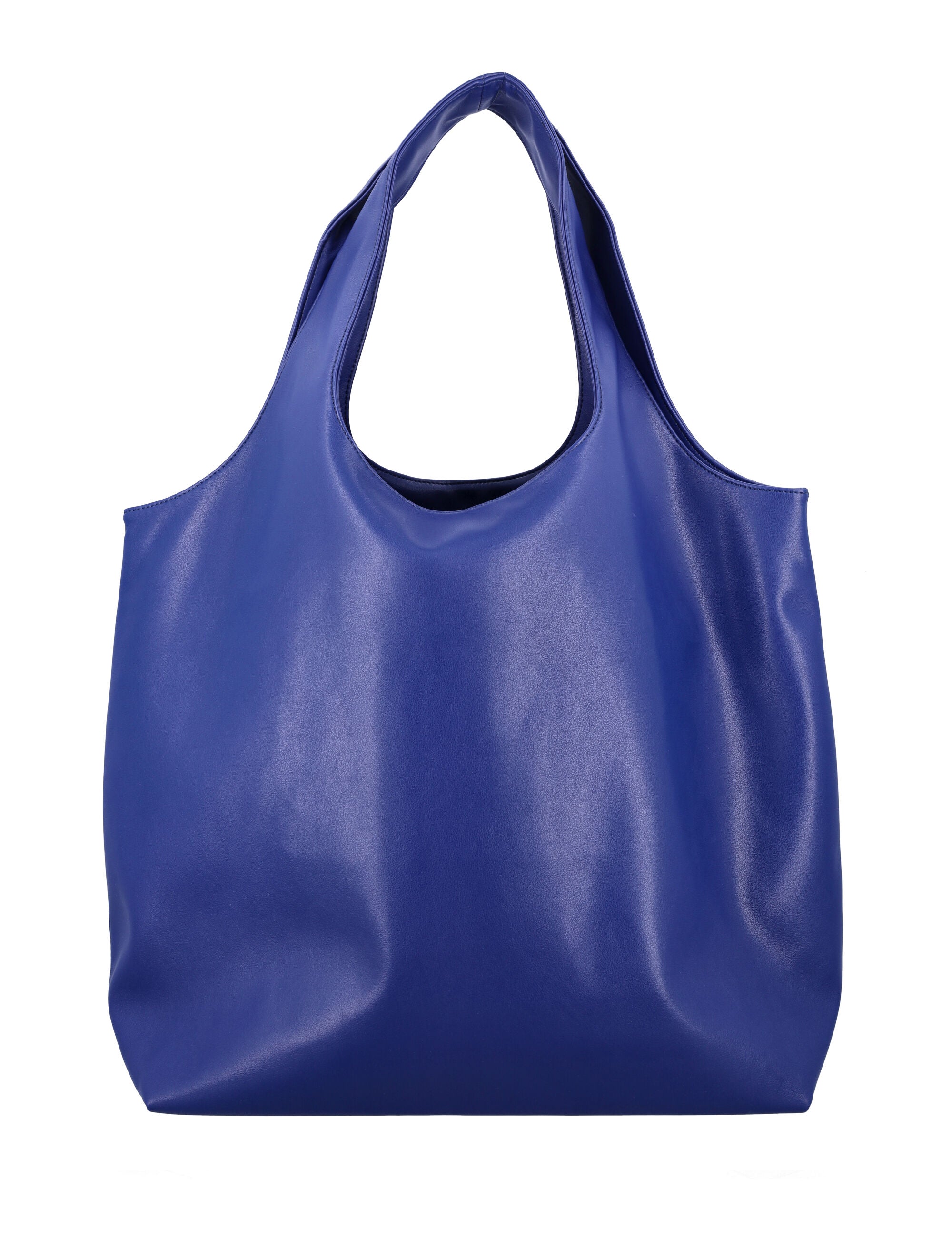 Ninon tote bag Royal Blue Polyurethane