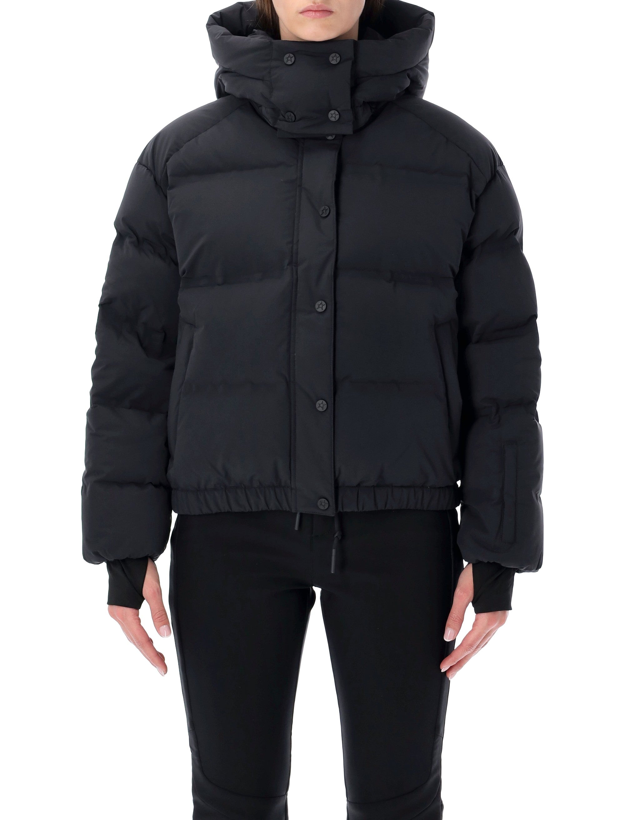 Perfect Moment technical puffer Black Nylon Ski Wear