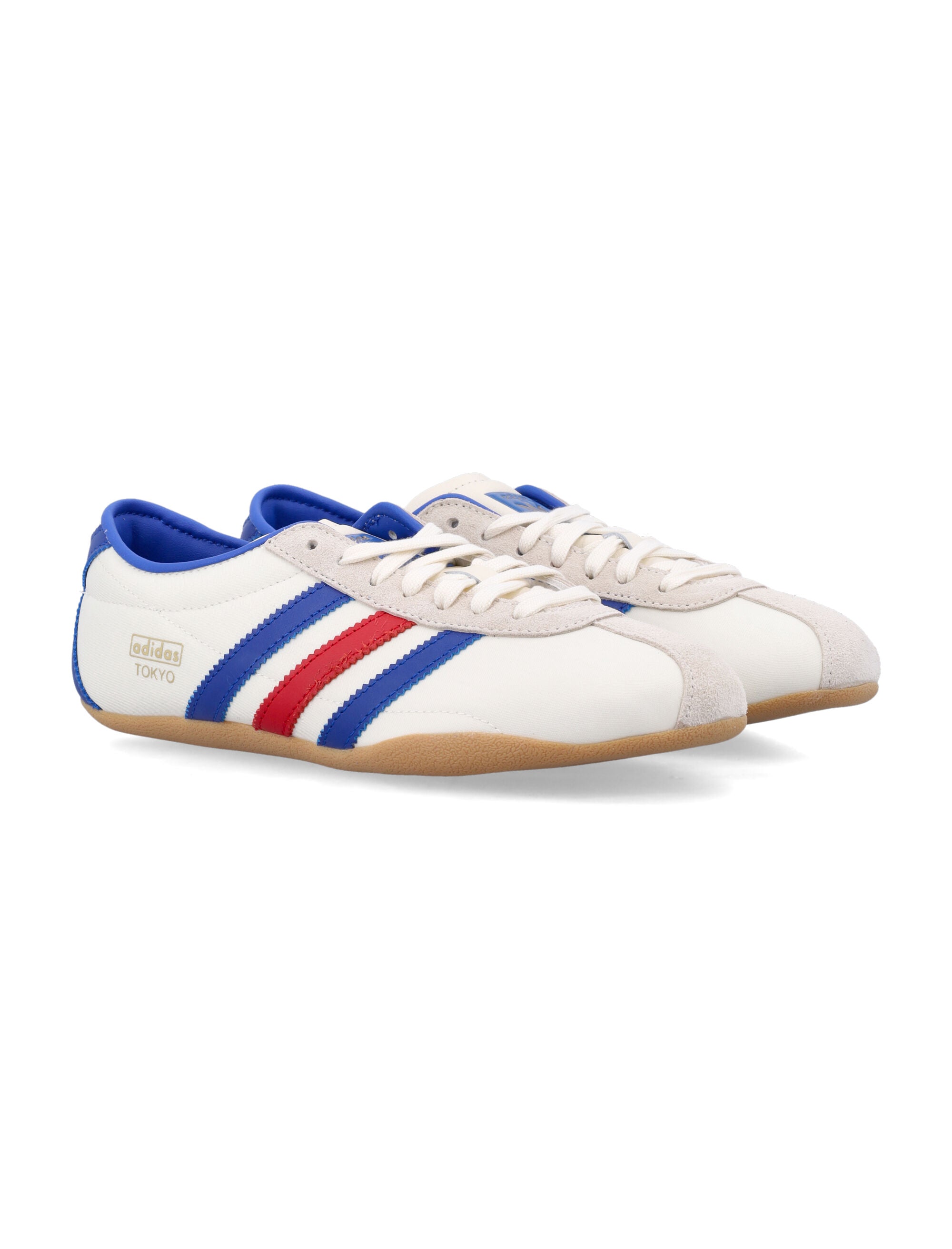Tokyo womans sneakers Cream White/royal Blue/gum Upper