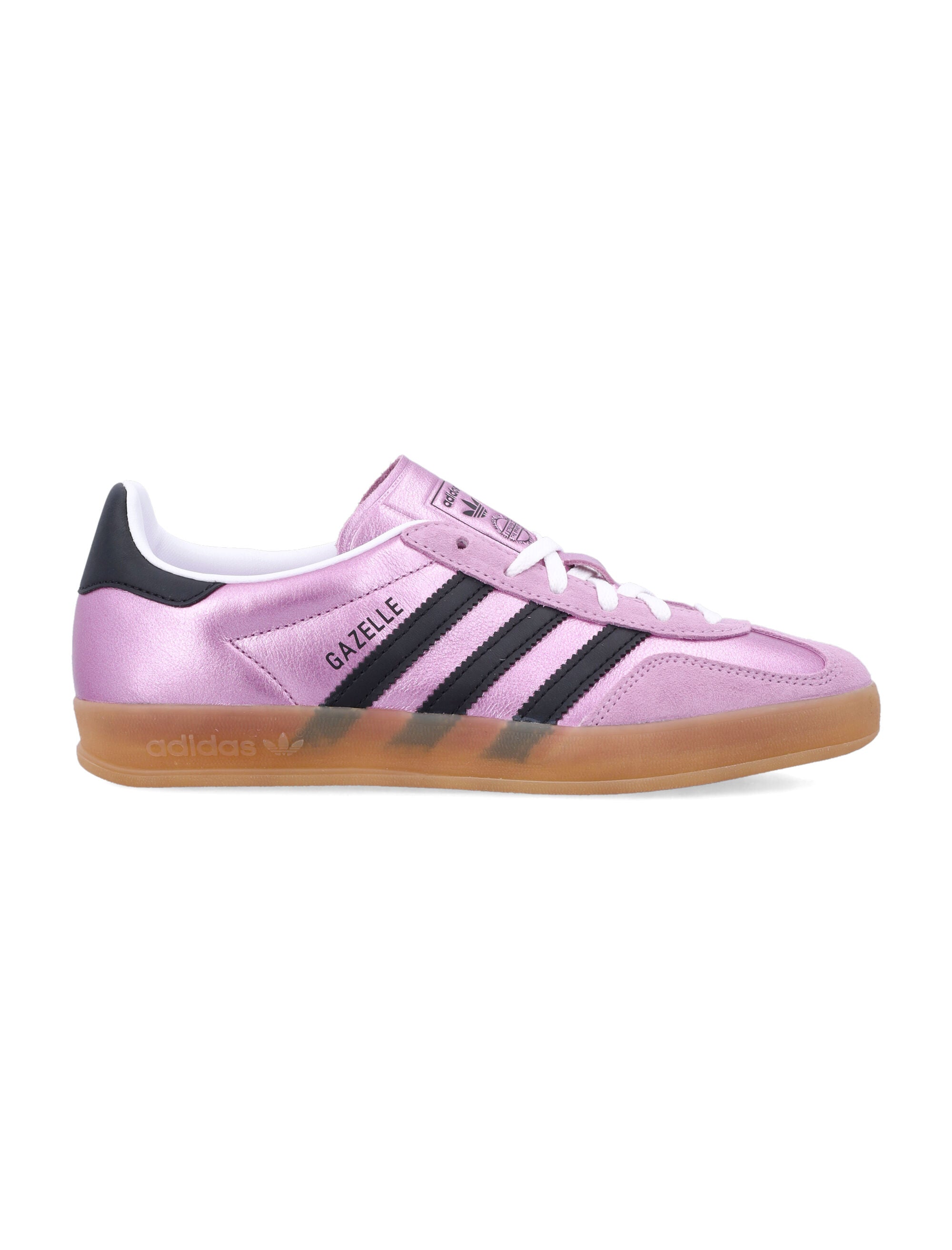 Gazelle Indoor womans sneakers Bliss Lilac/core Black/purple Leather Lining