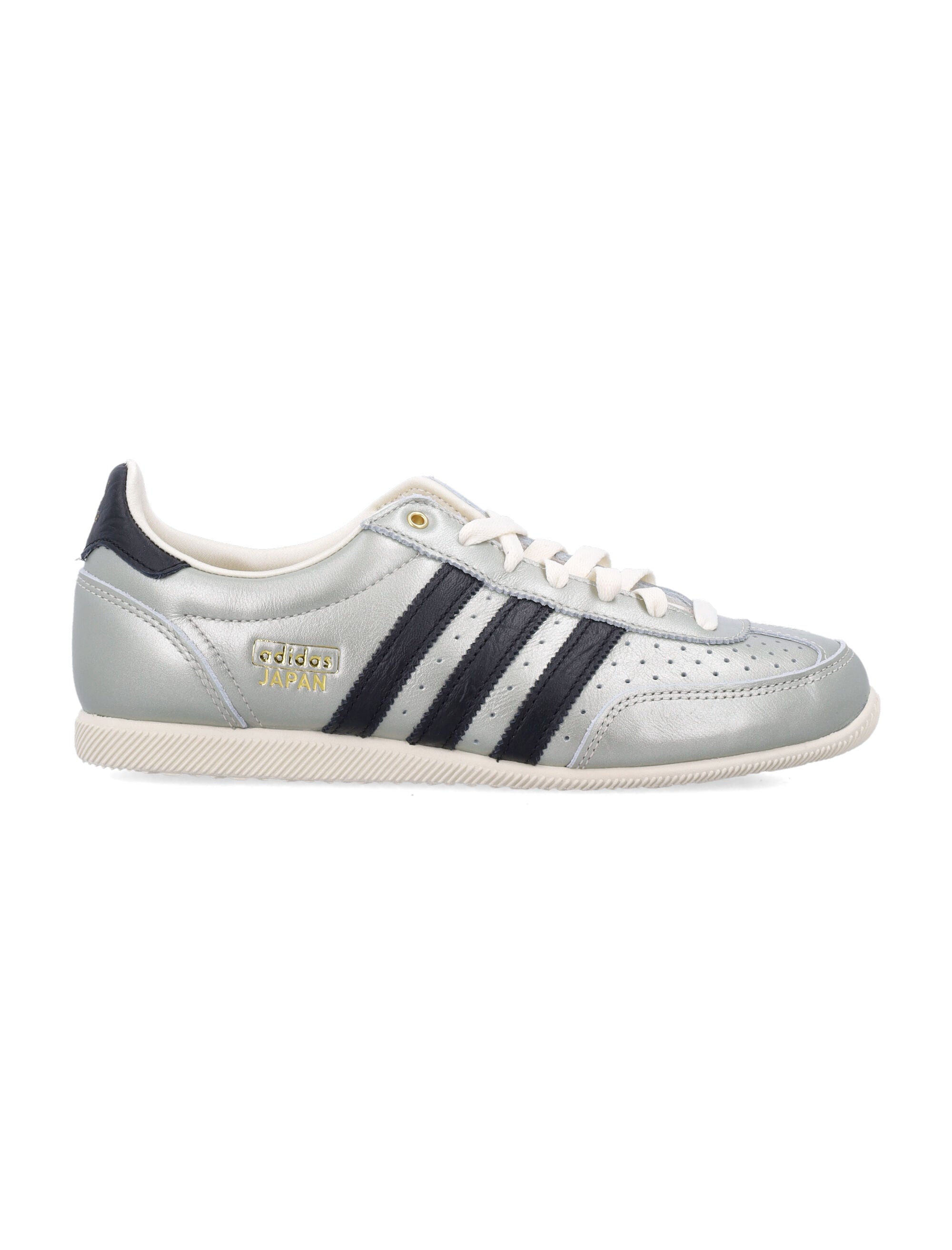 Japan womans sneakers Alumina/core Black/cream White Leather Sole