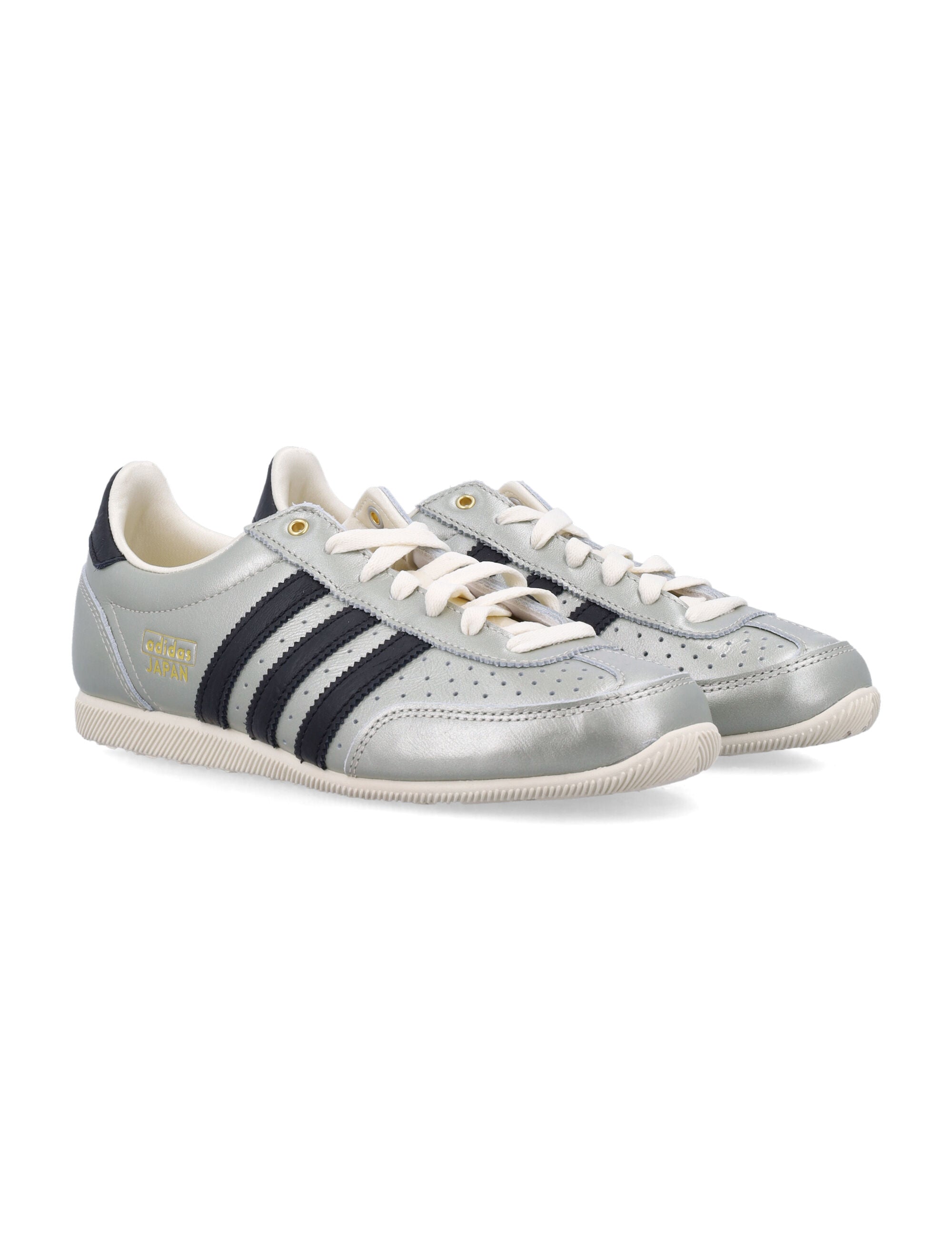 Japan womans sneakers Alumina/core Black/cream White Leather Sole