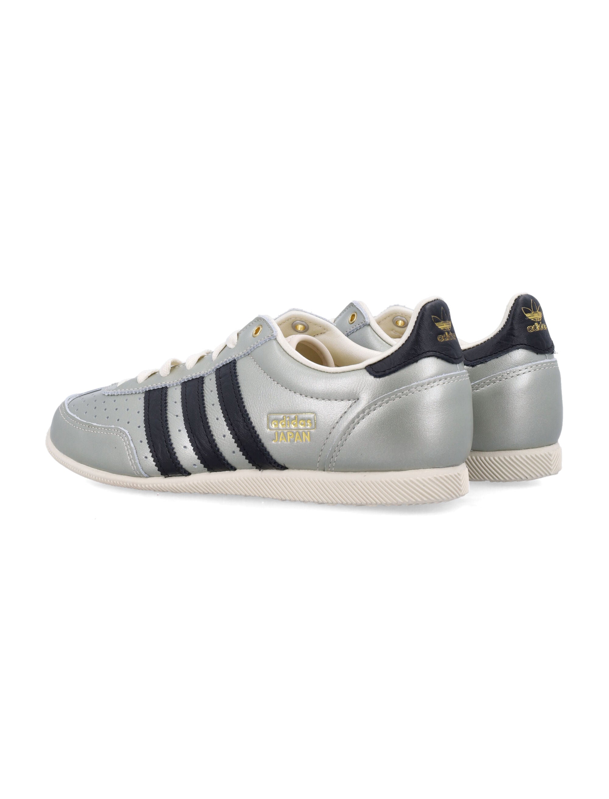 Japan womans sneakers Alumina/core Black/cream White Leather Sole