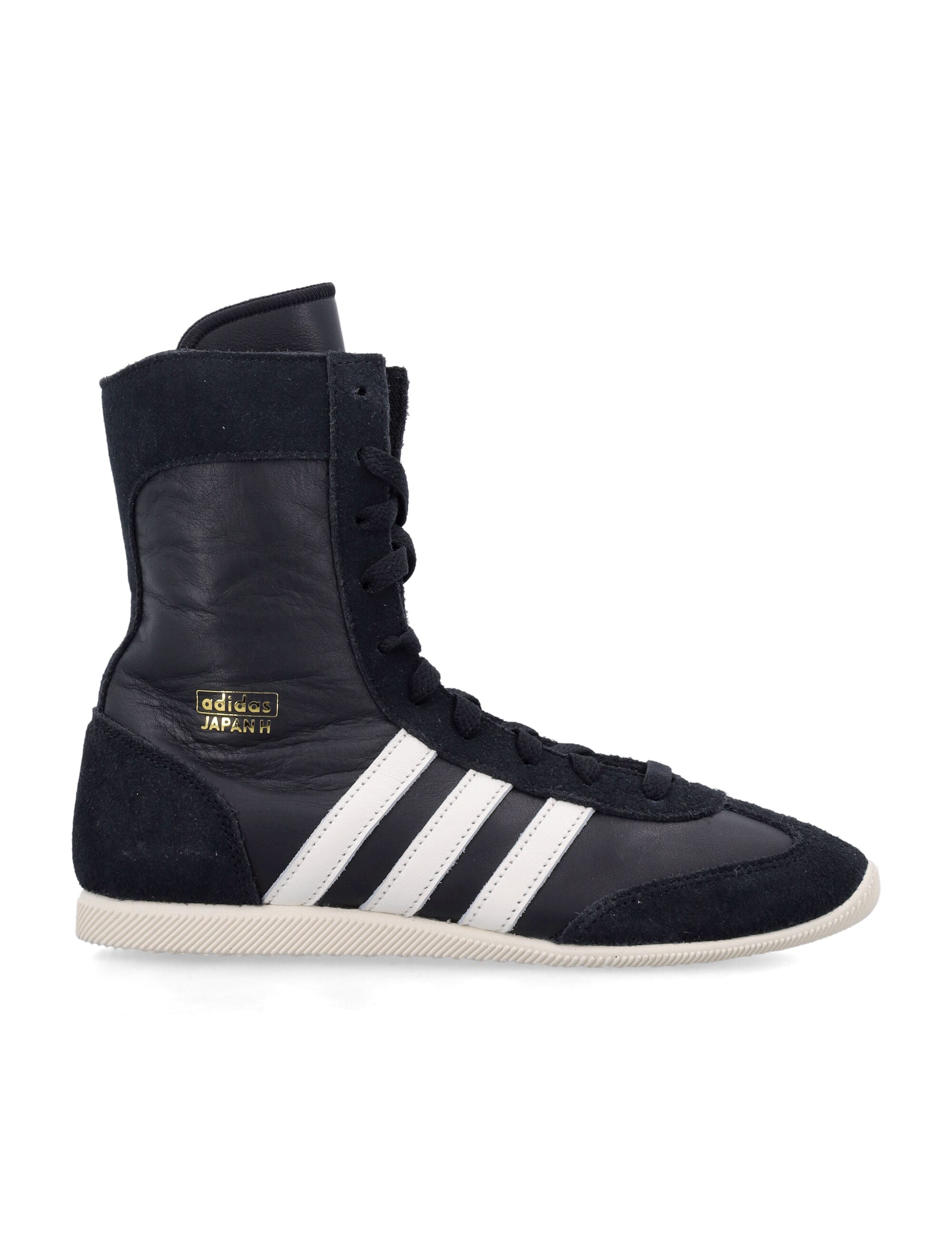 Adidas Originals Japan H High-Top Suede Sneakers Cblack Upper