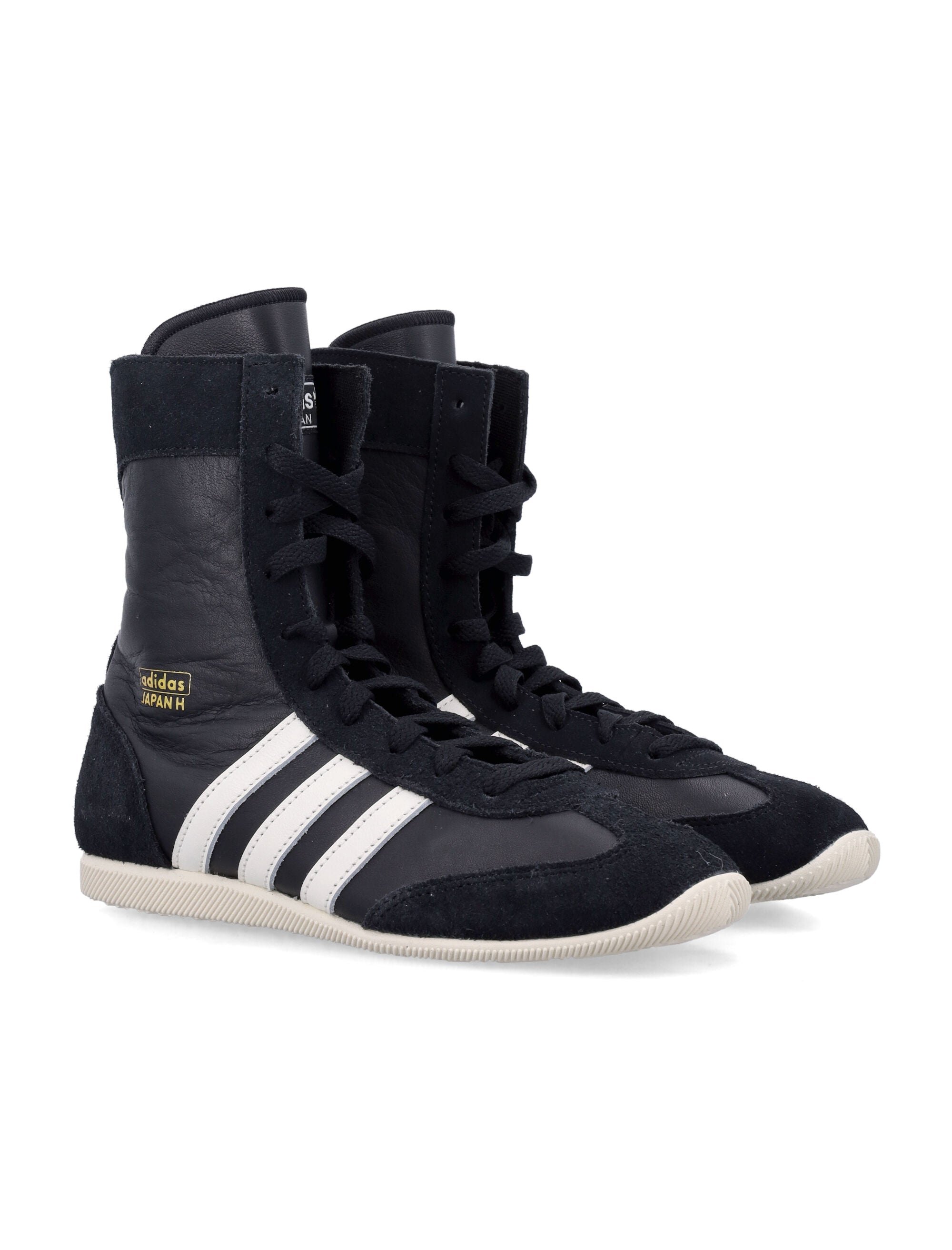 Adidas Originals Japan H High-Top Suede Sneakers Cblack Upper