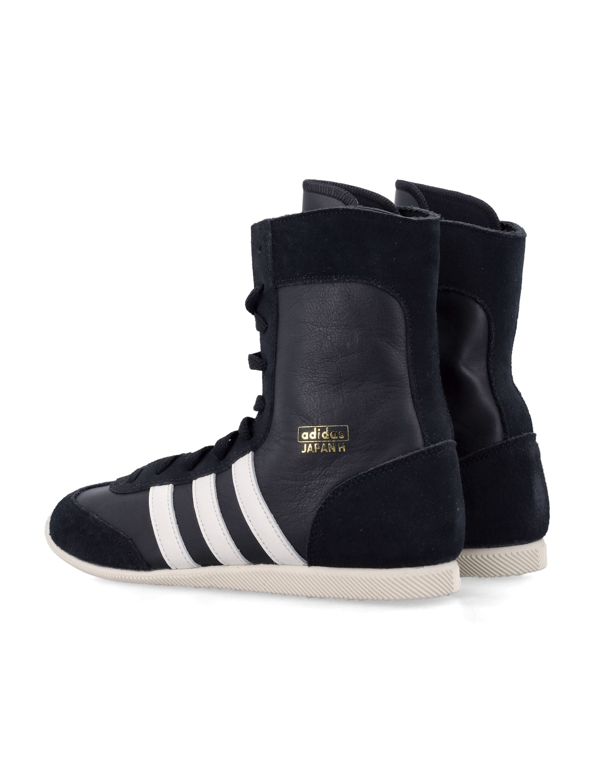 Adidas Originals Japan H High-Top Suede Sneakers Cblack Upper