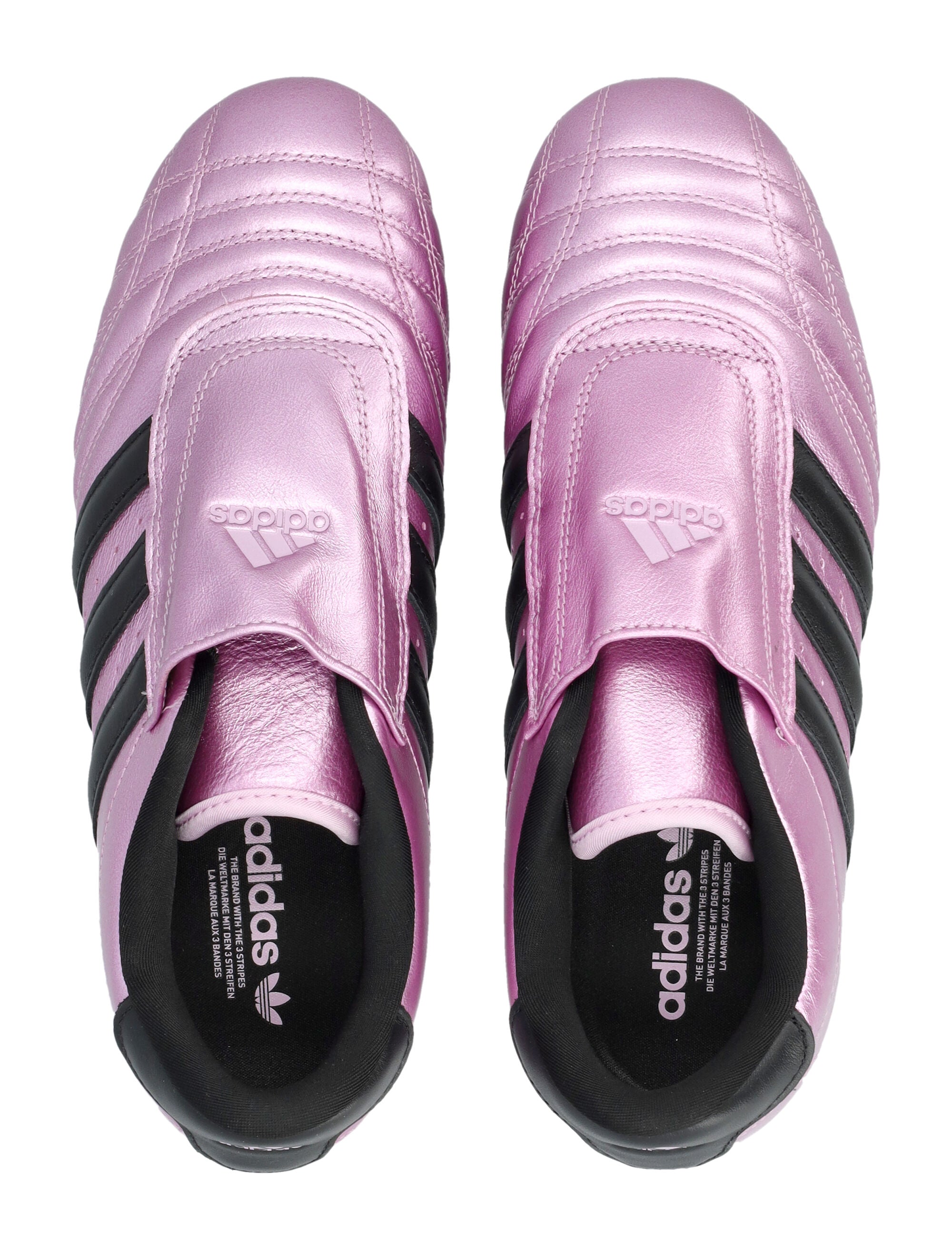 Adidas metallic Taekwondo slip-on shoes Purple/bliss Lilac/core Black Upper Sneaker