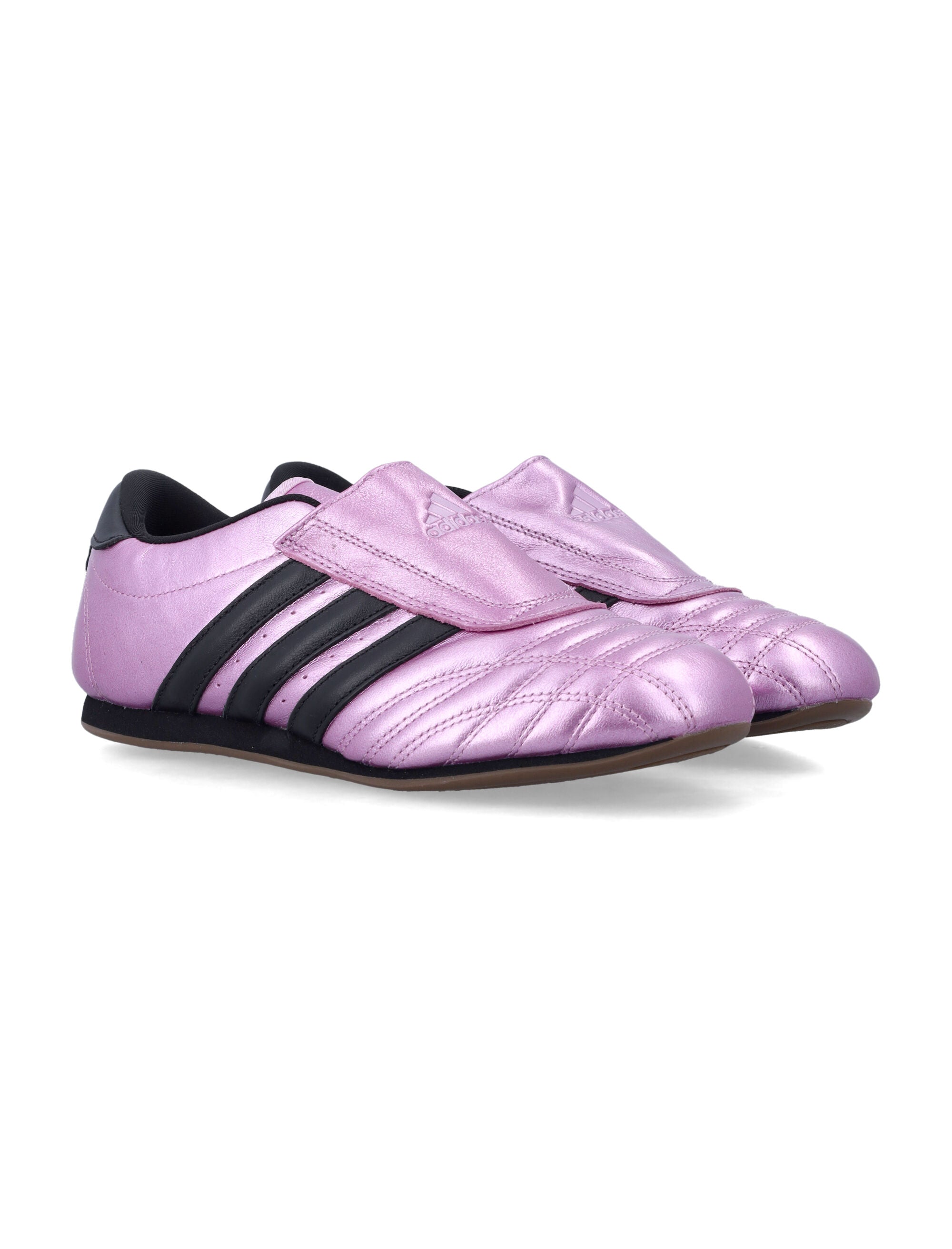 Adidas metallic Taekwondo slip-on shoes Purple/bliss Lilac/core Black Upper Sneaker
