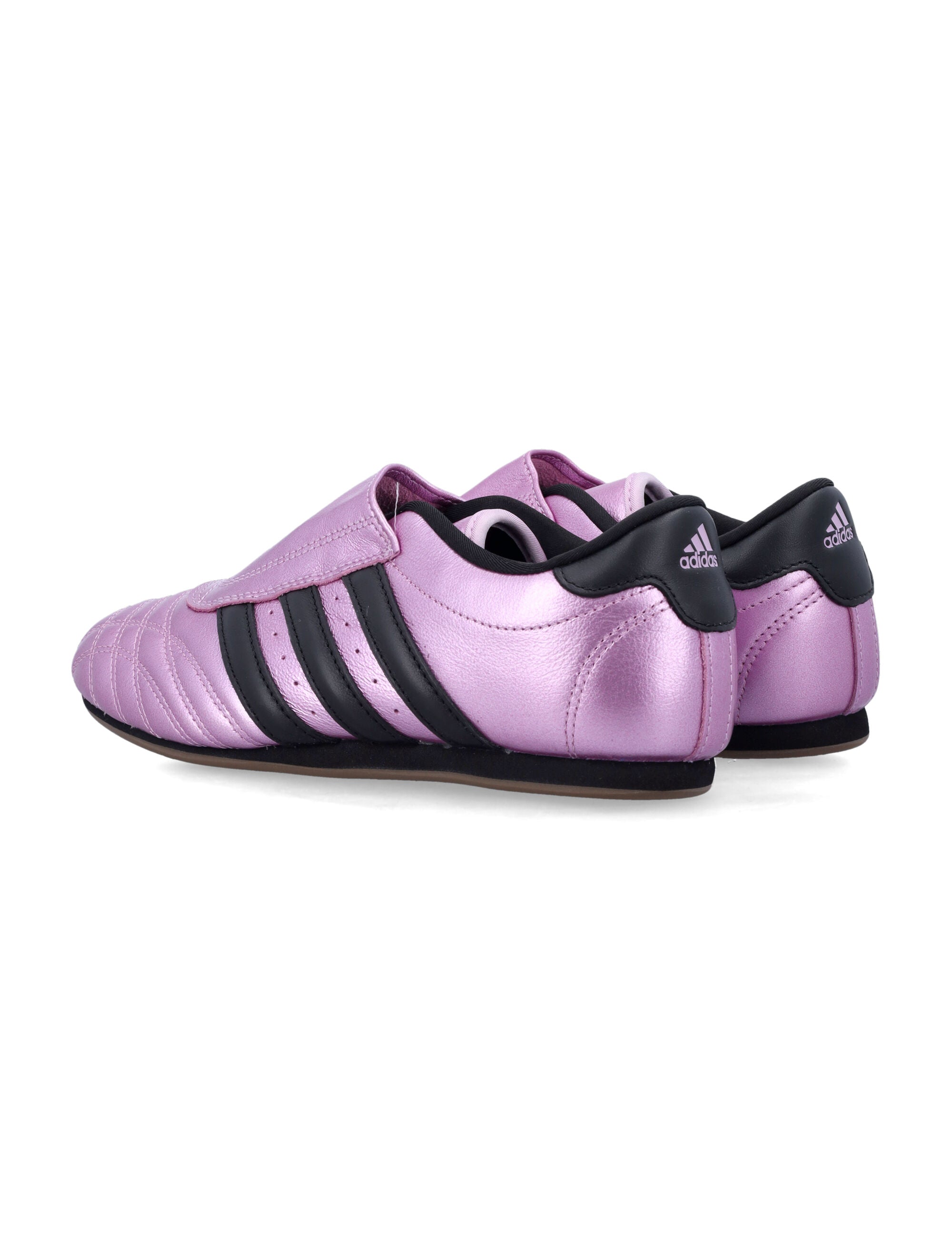 Adidas metallic Taekwondo slip-on shoes Purple/bliss Lilac/core Black Upper Sneaker