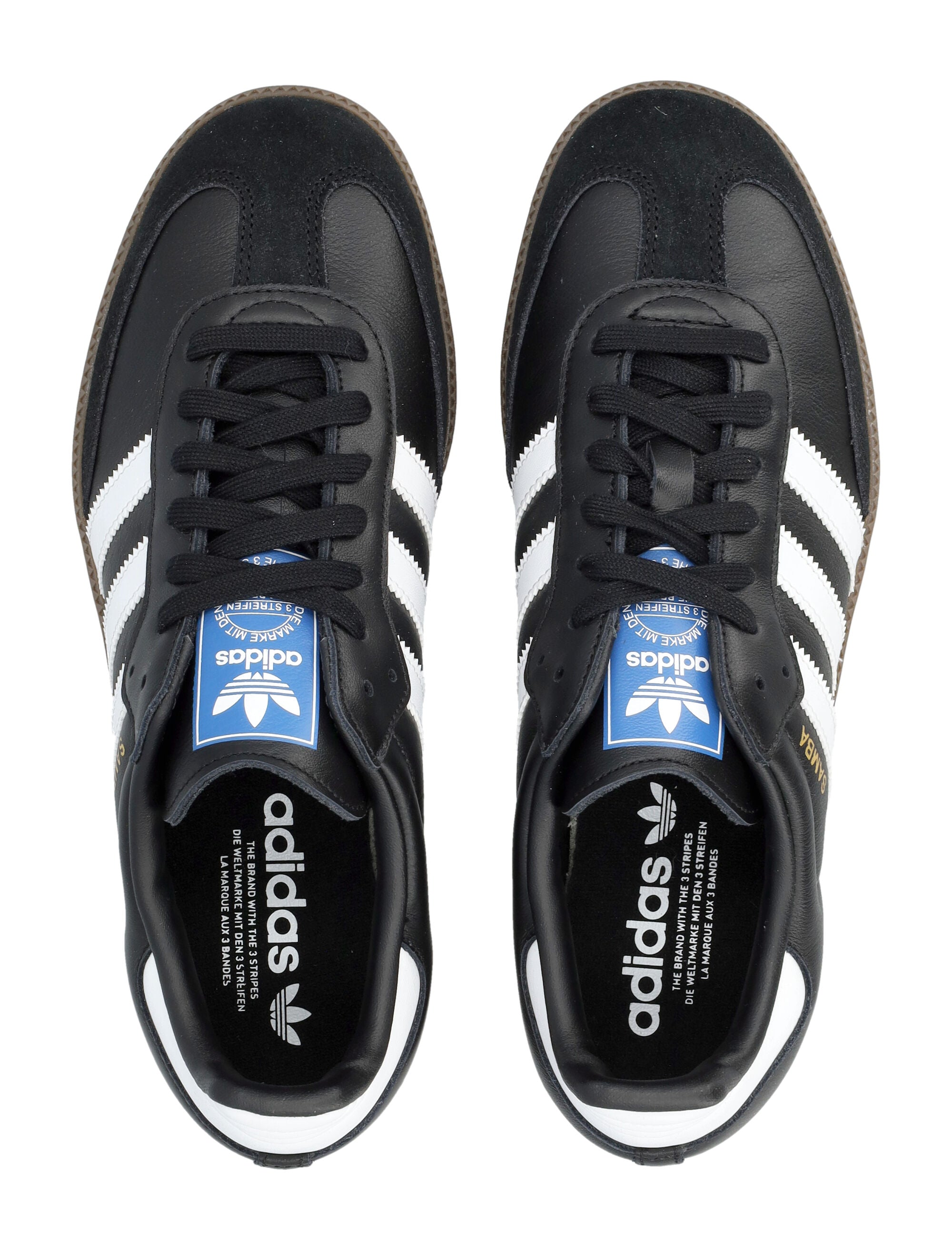 Adidas Originals Samba OG Low-Top Sneakers Cblack Upper