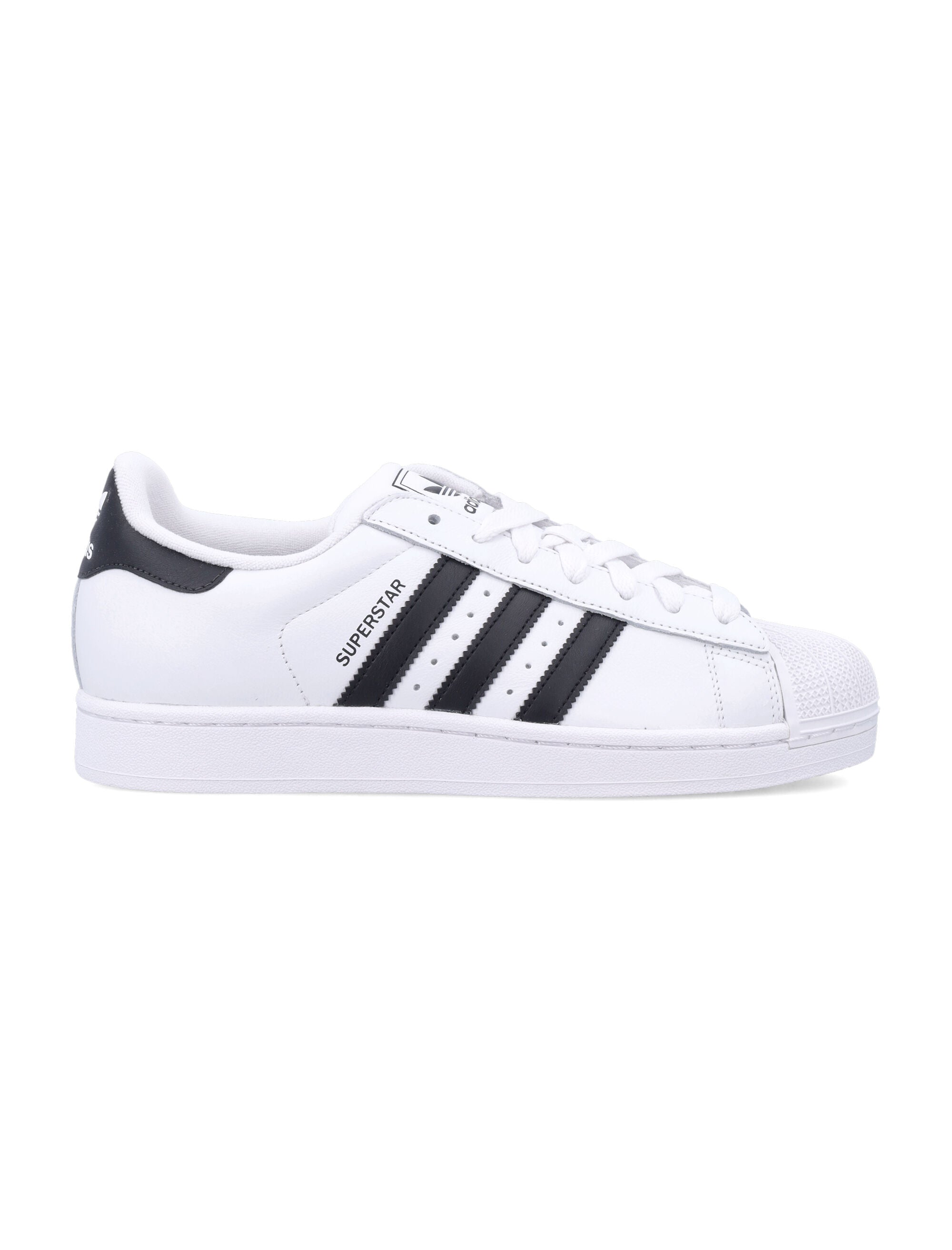 Adidas Originals Superstar II Leather Sneakers Cloud White Upper