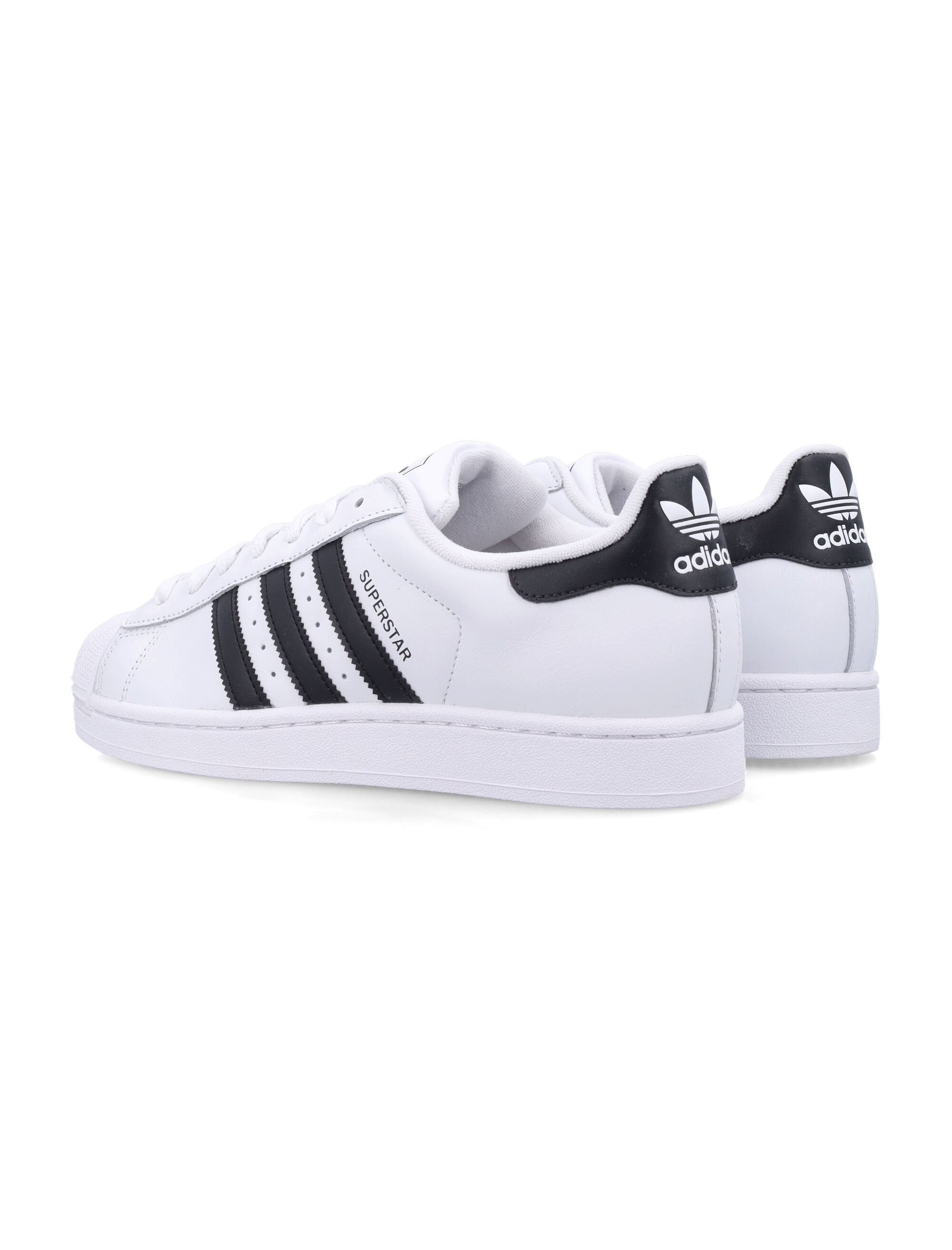 Adidas Originals Superstar II Leather Sneakers Cloud White Upper