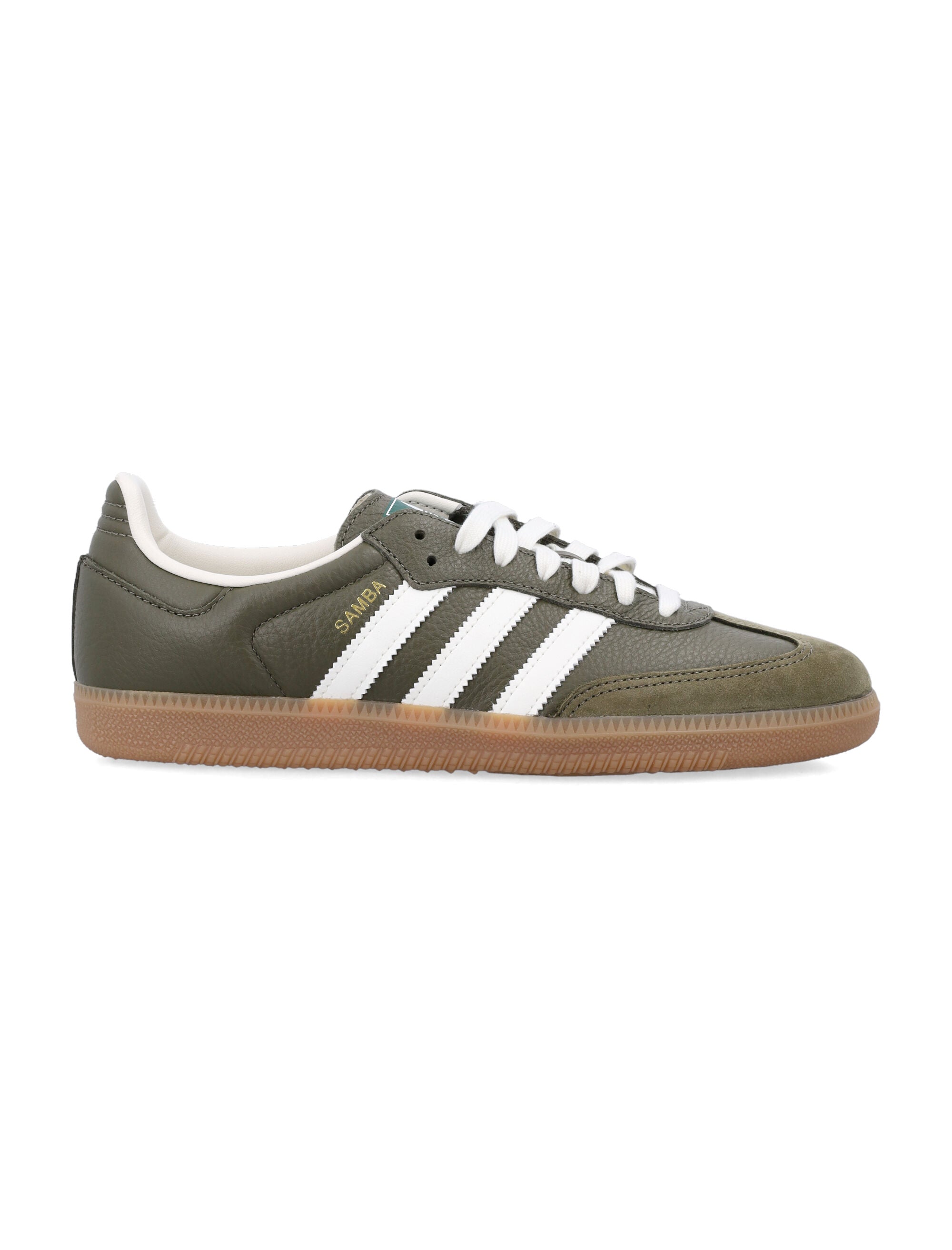 Adidas Originals Samba OG Low-Top Sneakers in green Medrkh Upper