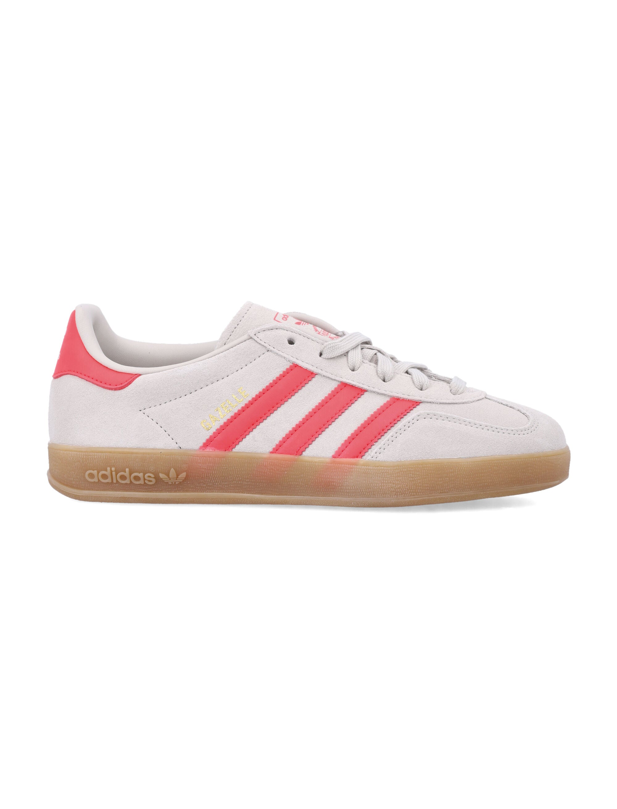Gazelle Indoor Beige/lucid Red/cloud White Upper Sneaker