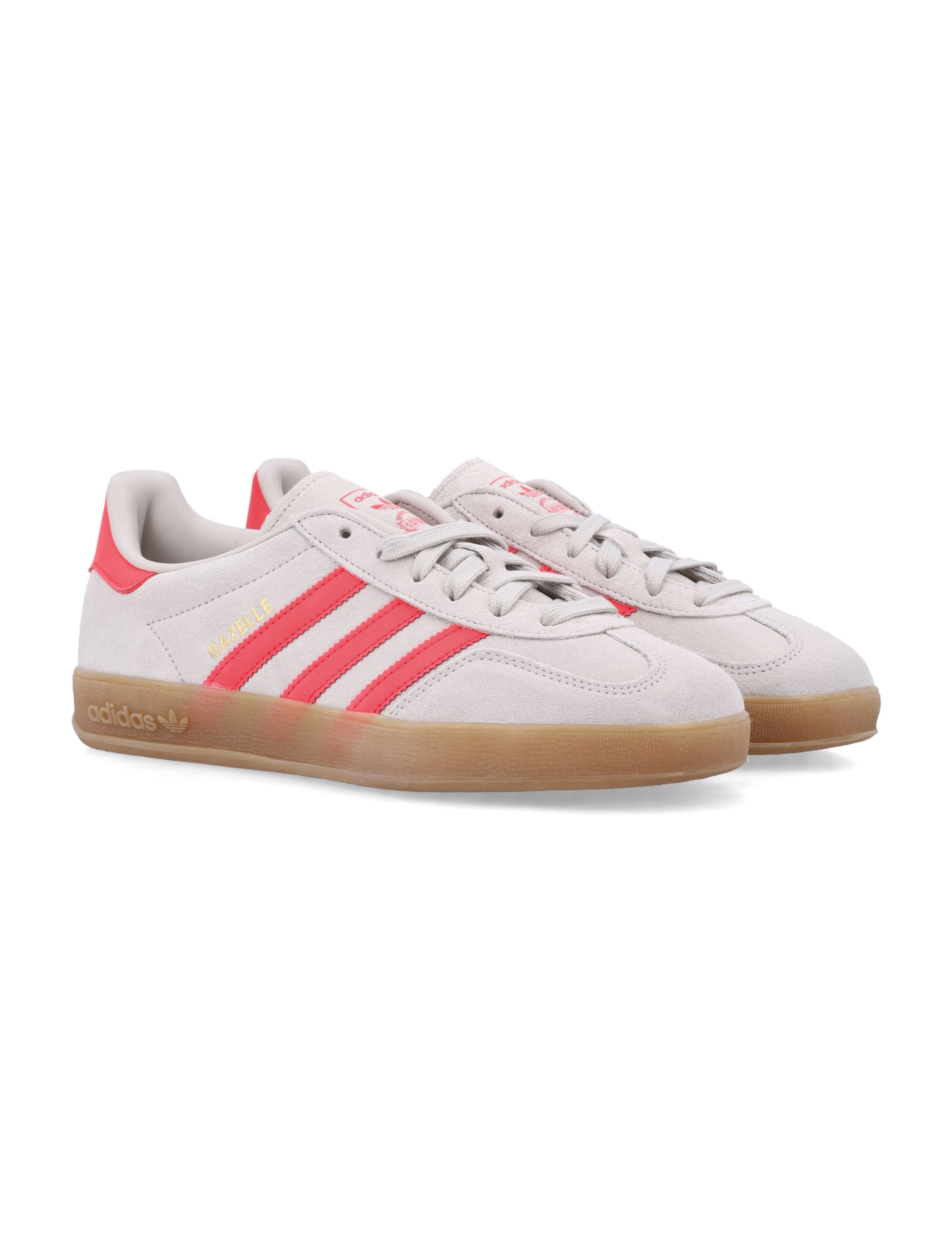 Gazelle Indoor Beige/lucid Red/cloud White Upper Sneaker