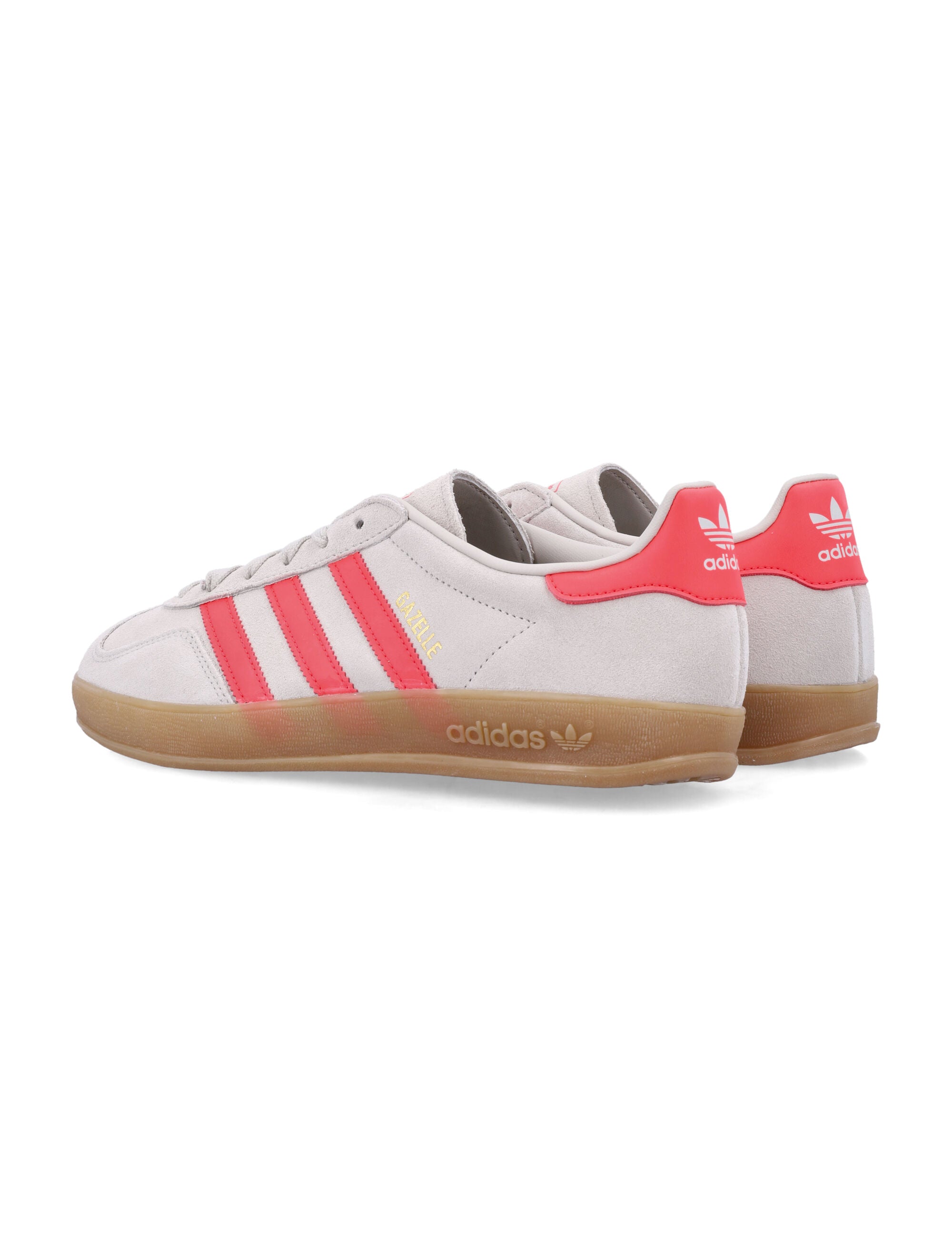 Gazelle Indoor Beige/lucid Red/cloud White Upper Sneaker