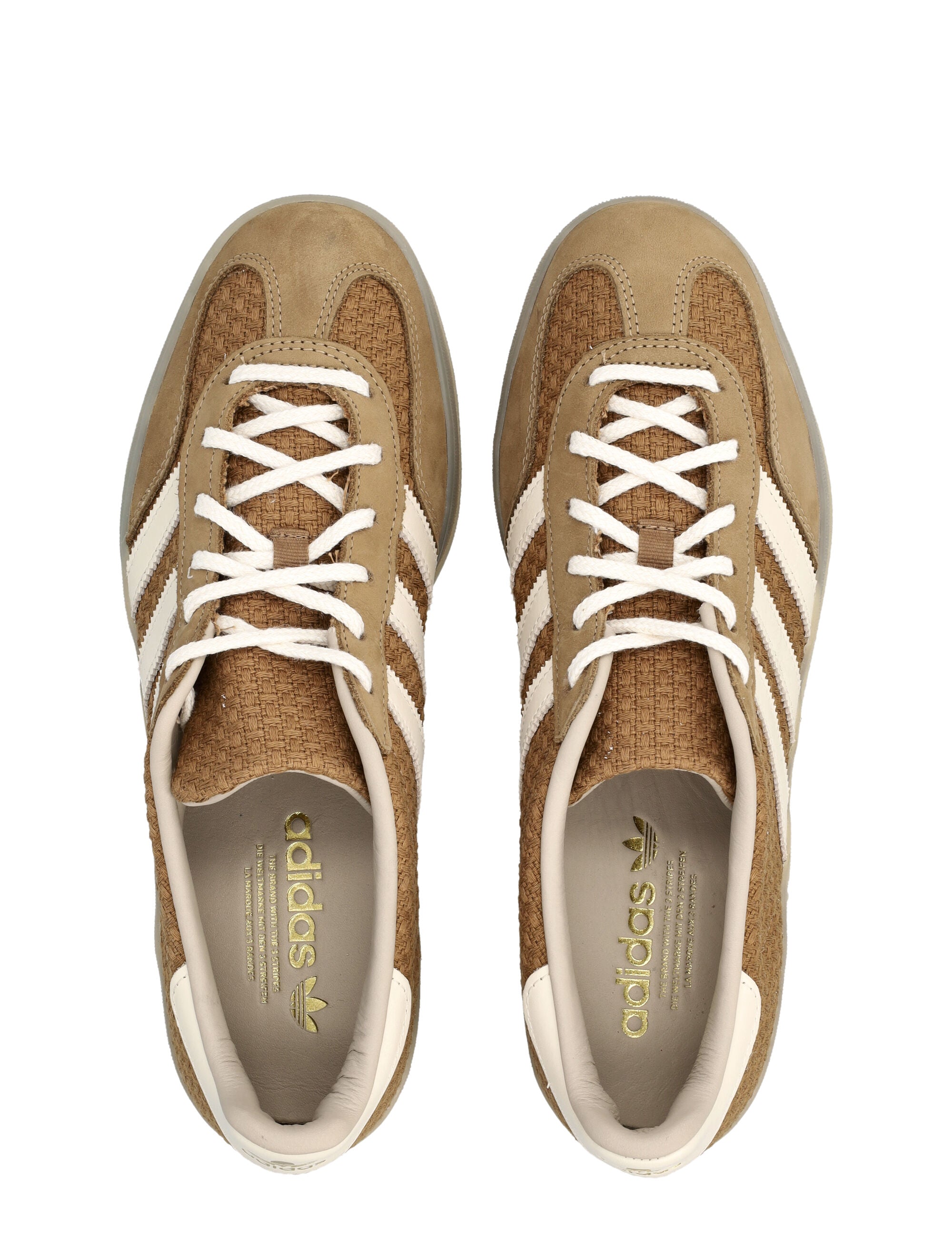 Adidas Originals Gazelle Indoor Trainers Brown Desert Upper Sneaker