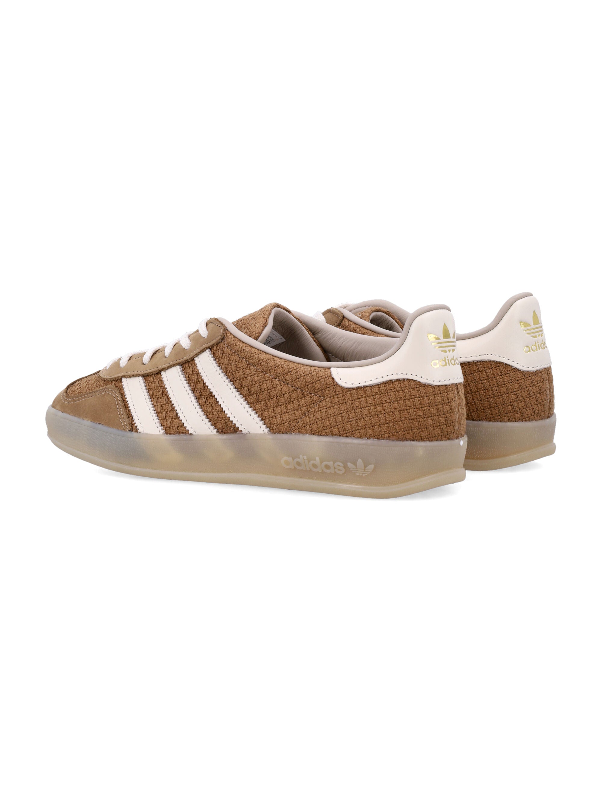 Adidas Originals Gazelle Indoor Trainers Brown Desert Upper Sneaker