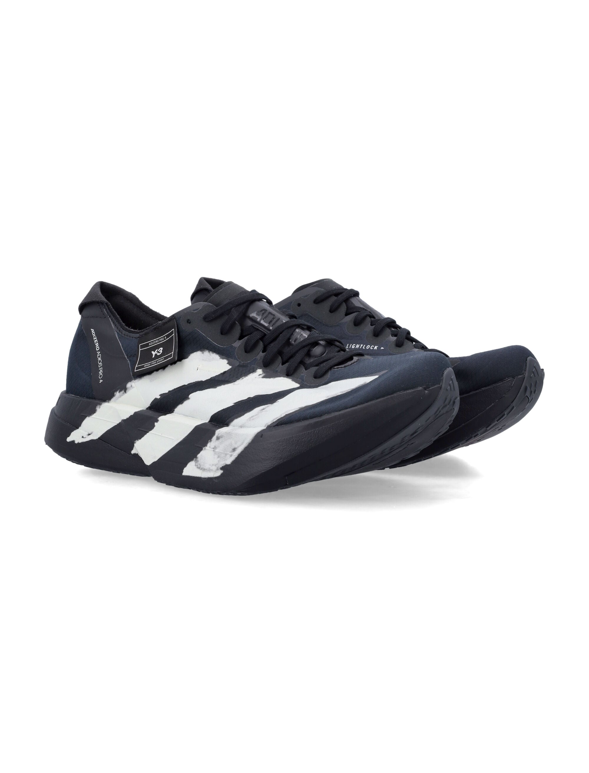 Adios Pro 4 Black Textile Synthetics Sole Sneaker