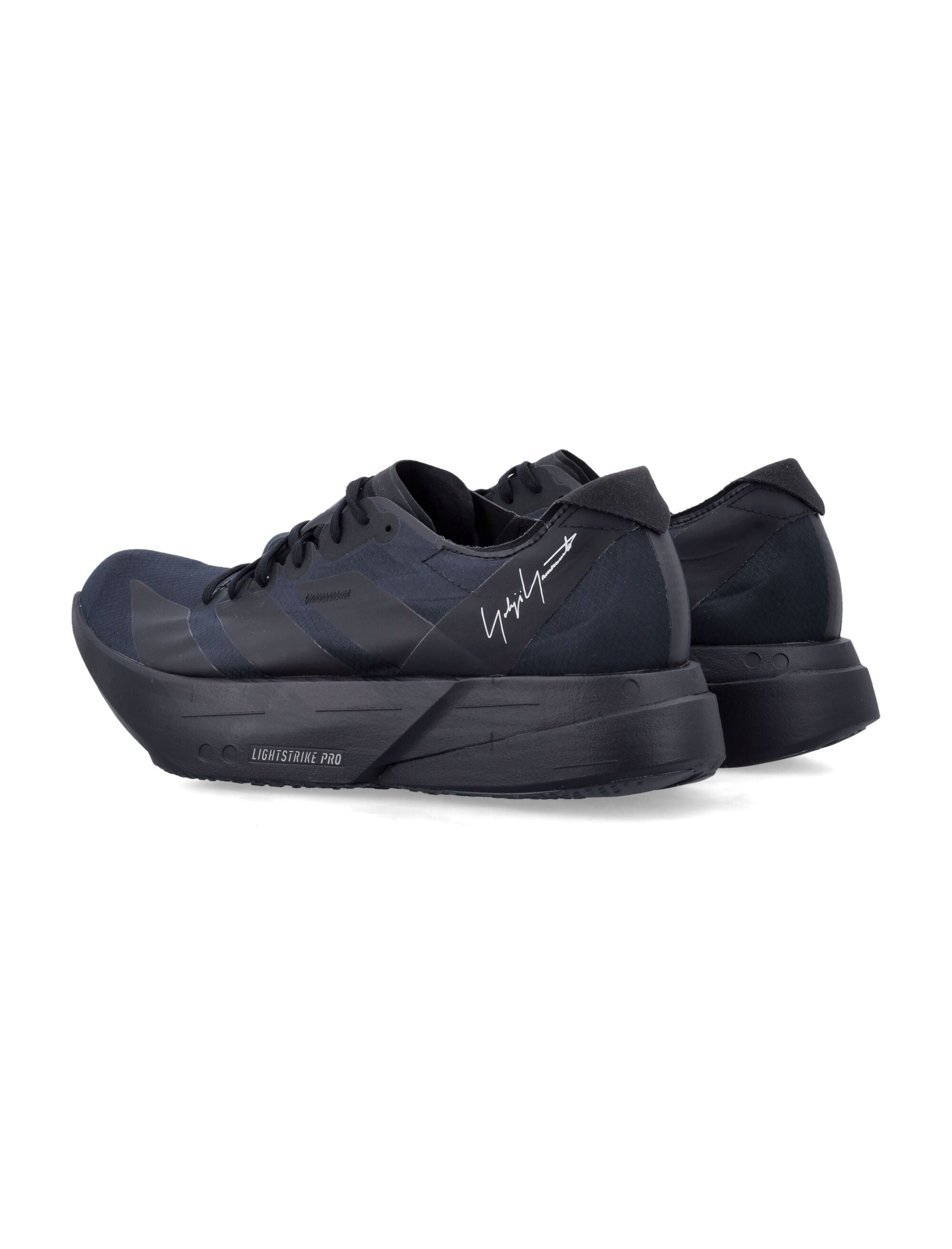 Adios Pro 4 Black Textile Synthetics Sole Sneaker