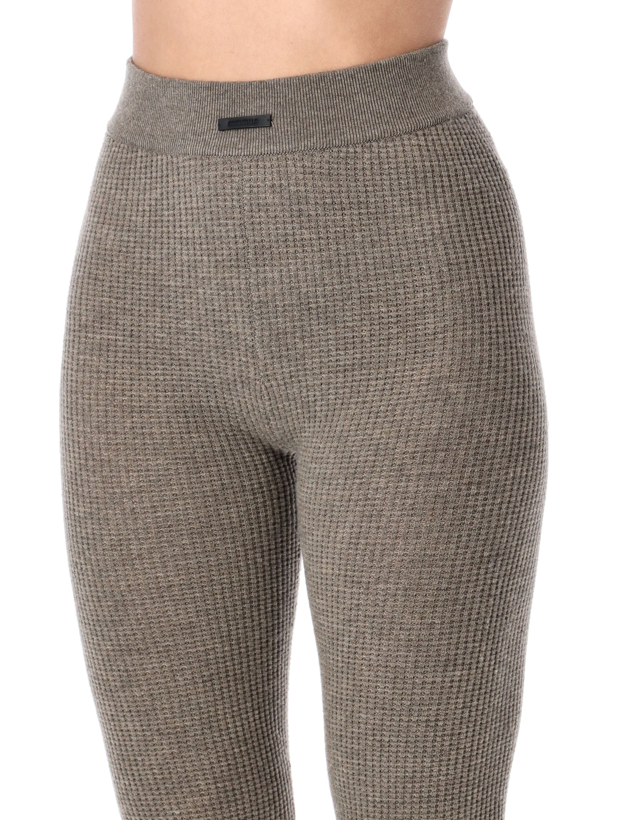 Essentials Fear of God Waffle leggings homestead heather-tone Heater Polyester