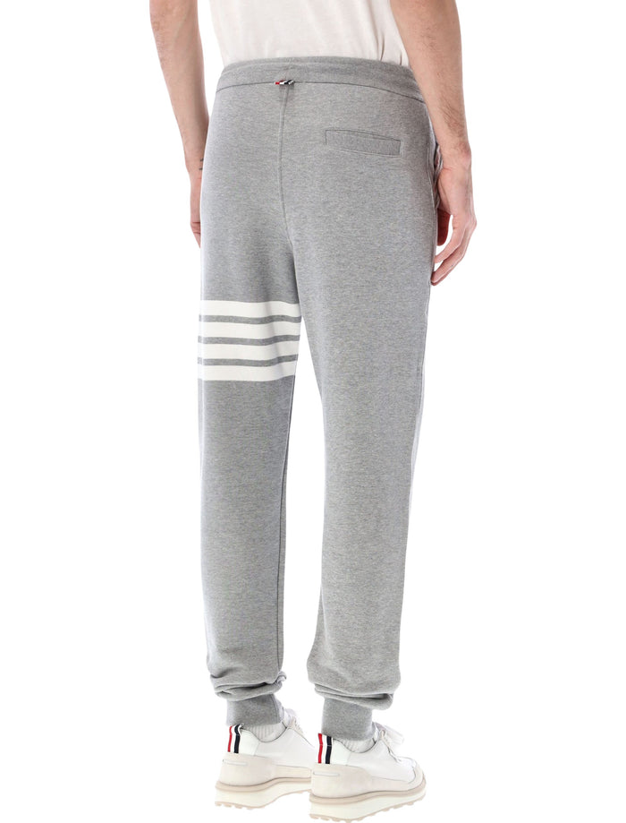 Thom Browne fleece sweatpants Light Grey Cotton Lining