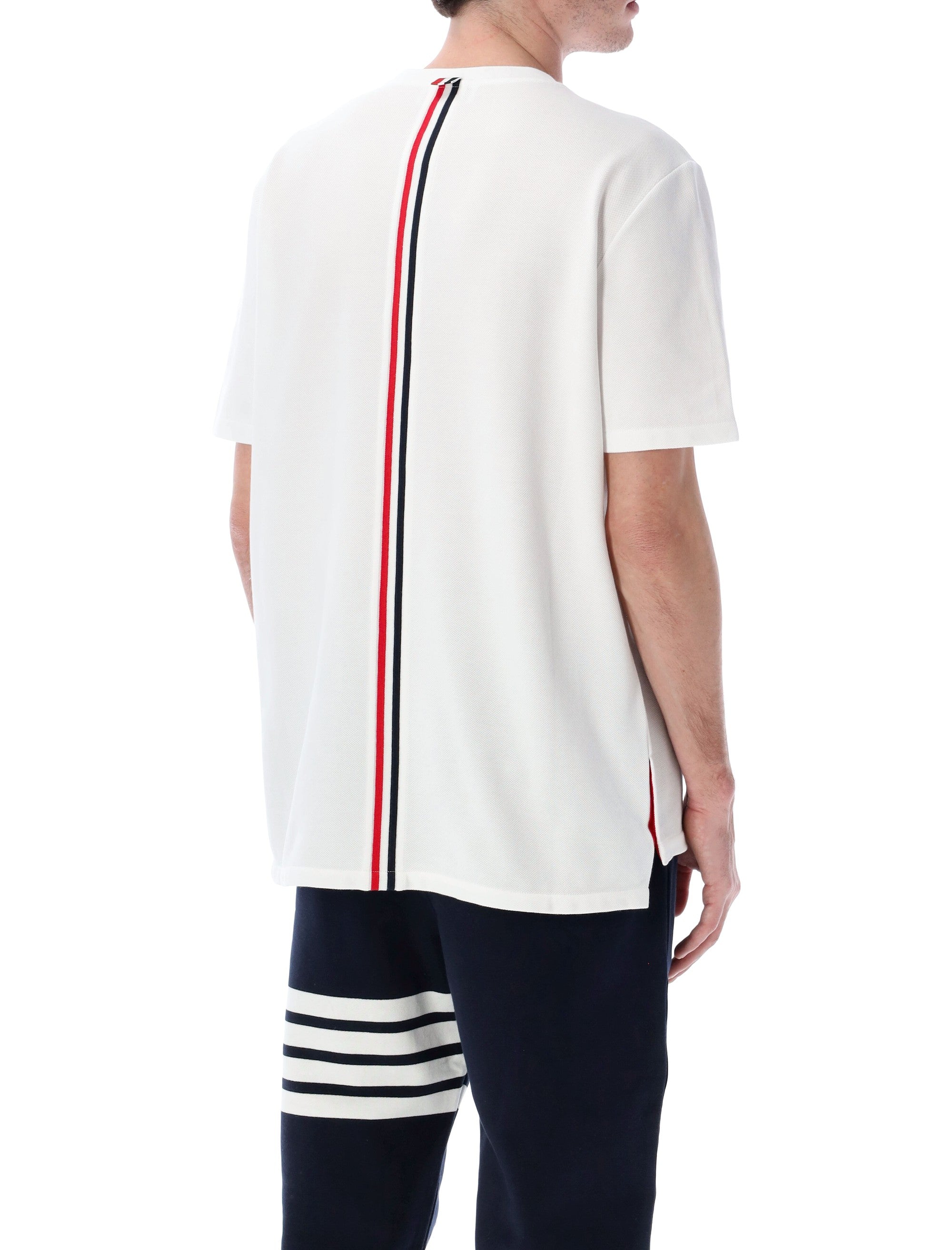 Thom Browne back stripe t-shirt White Cotton Tshirt