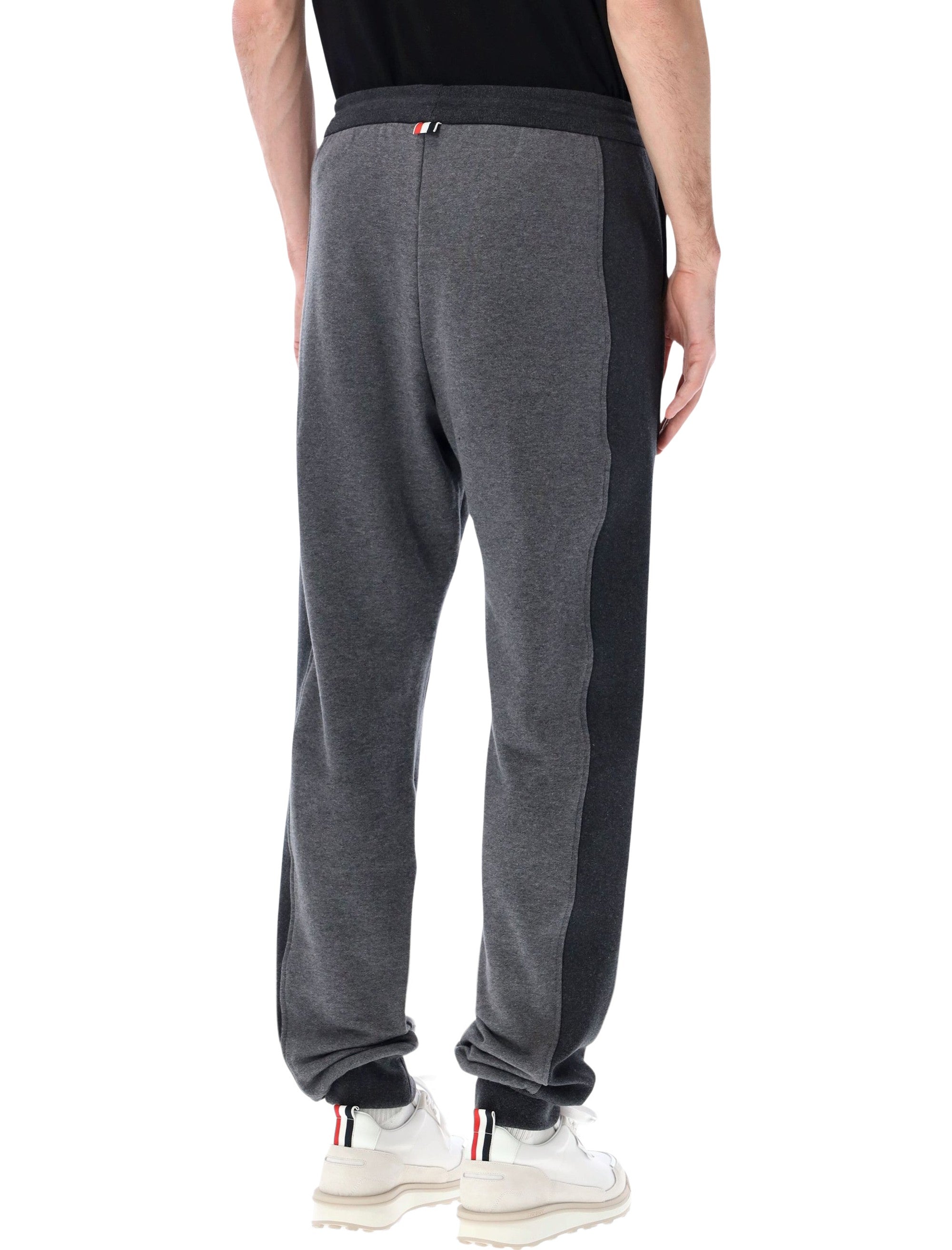 Thom Browne grey engineered 4-Bar sweatpants Dark Cotton Pant